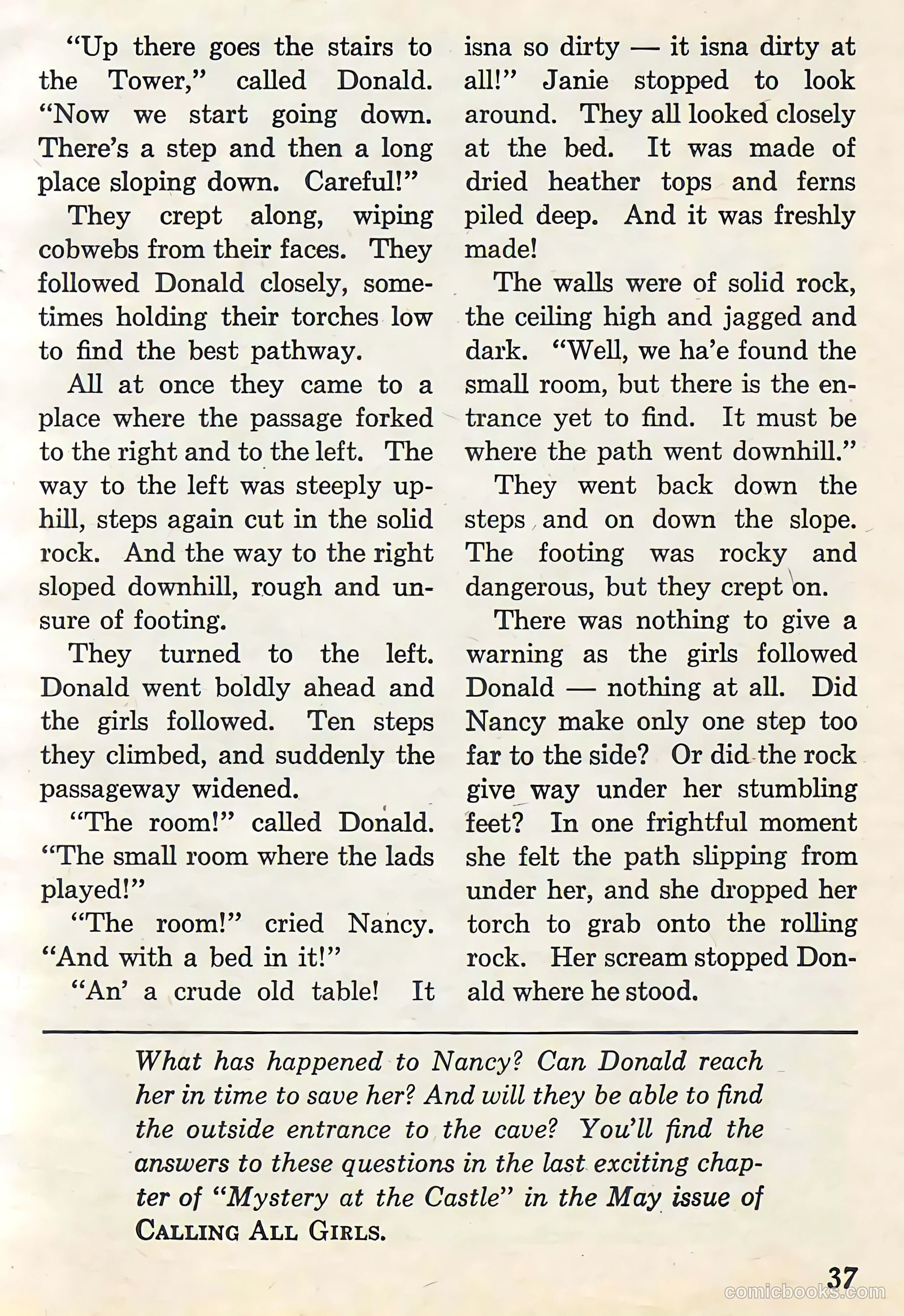 Calling All Girls #60 — page 37 of 124