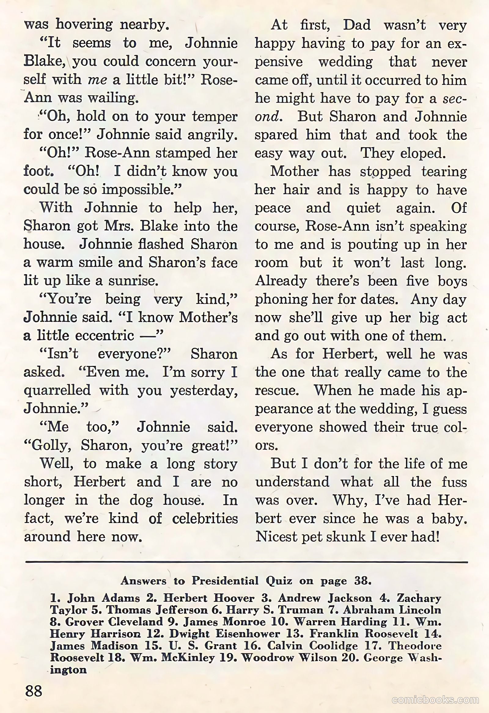 Calling All Girls #60 — page 88 of 124