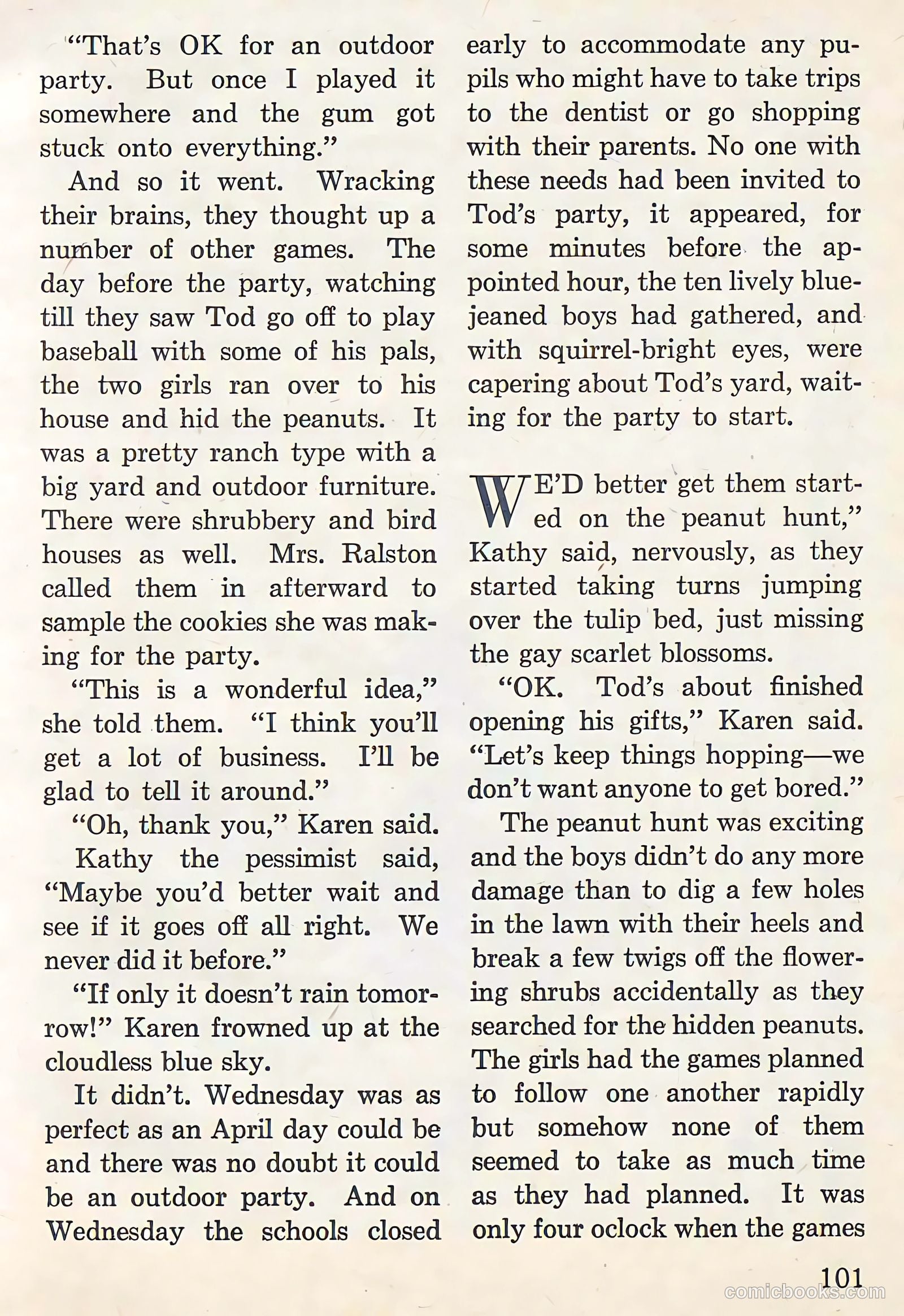 Calling All Girls #60 — page 101 of 124