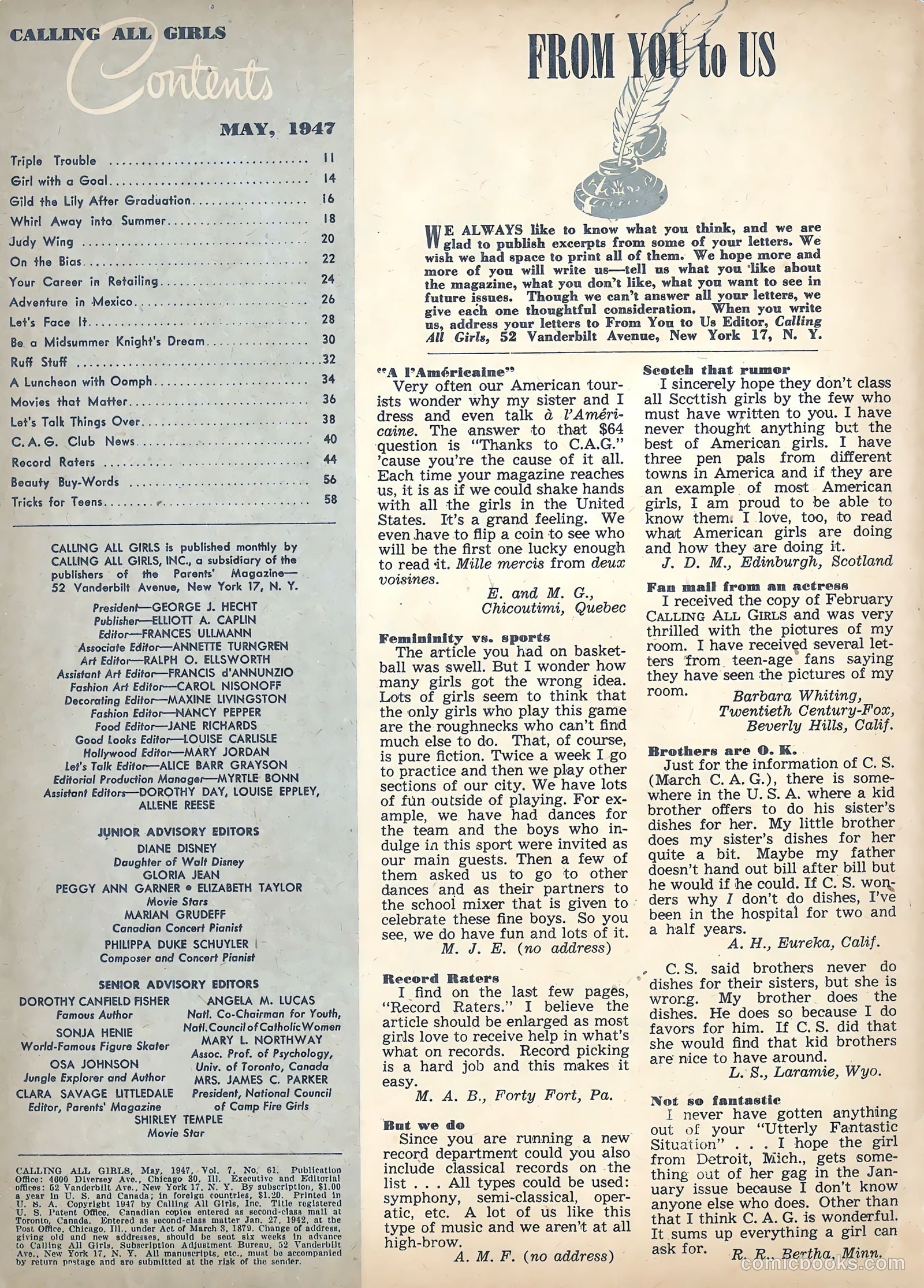 Calling All Girls #61 — page 4 of 75