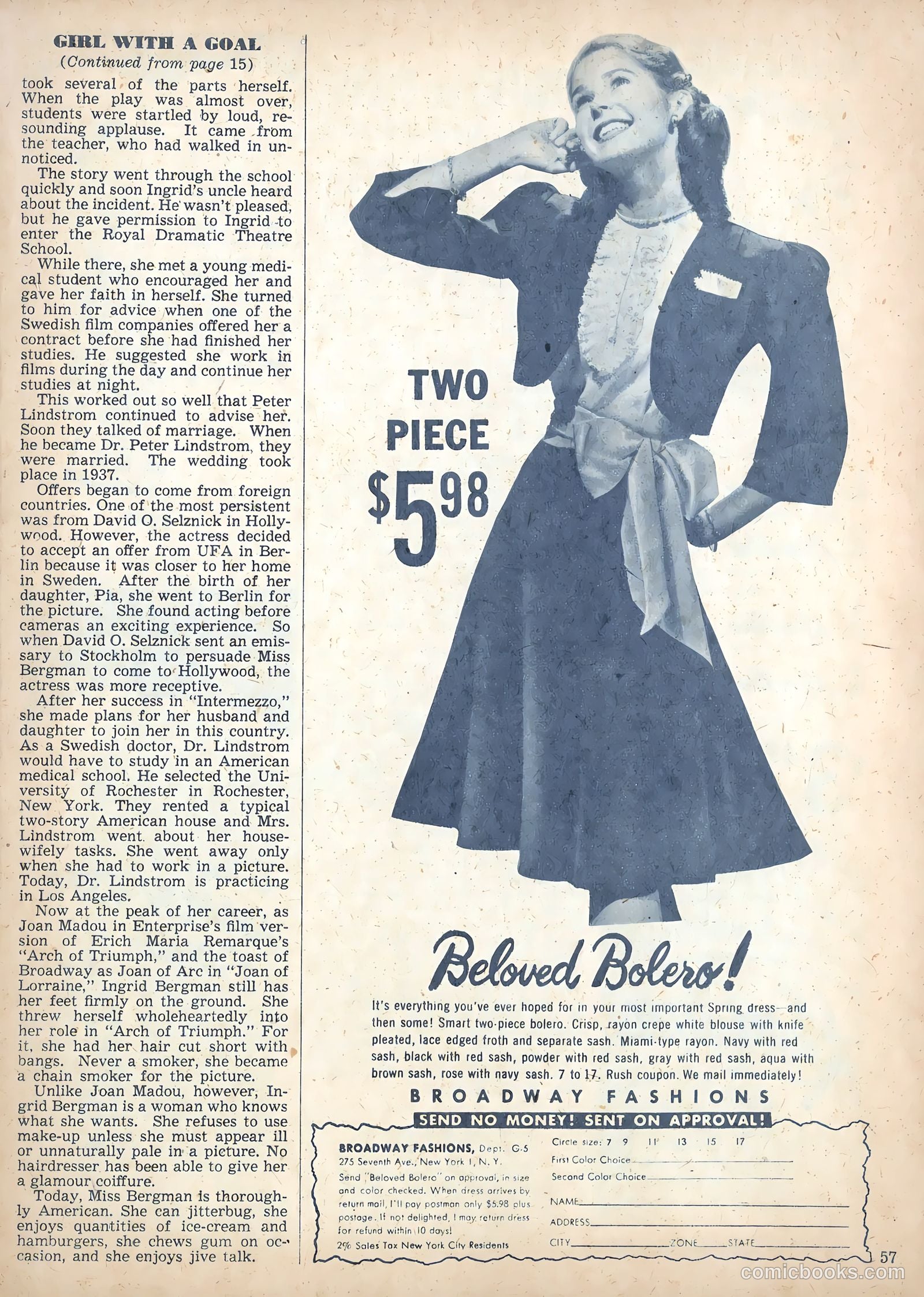Calling All Girls #61 — page 64 of 75