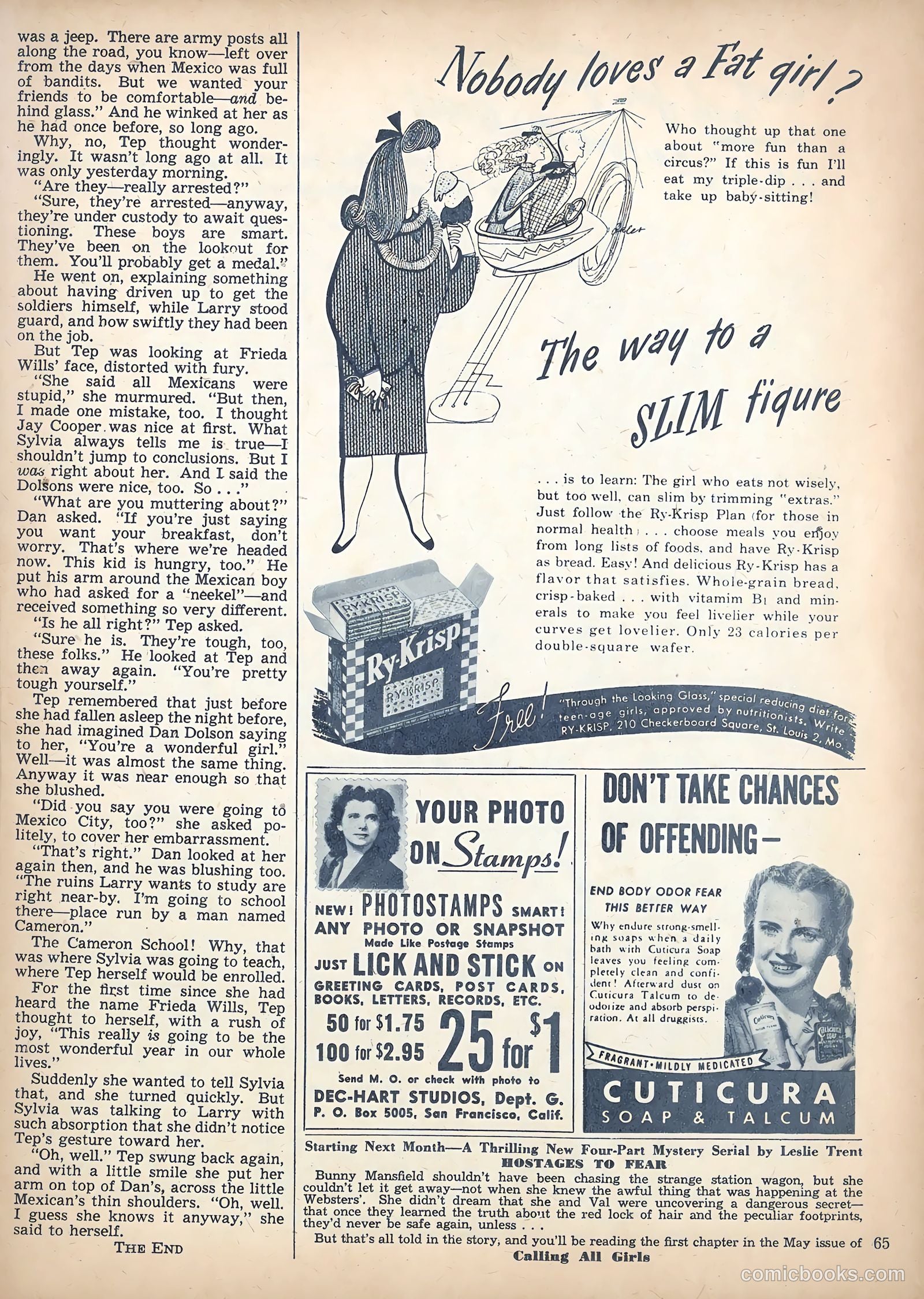 Calling All Girls #61 — page 72 of 75