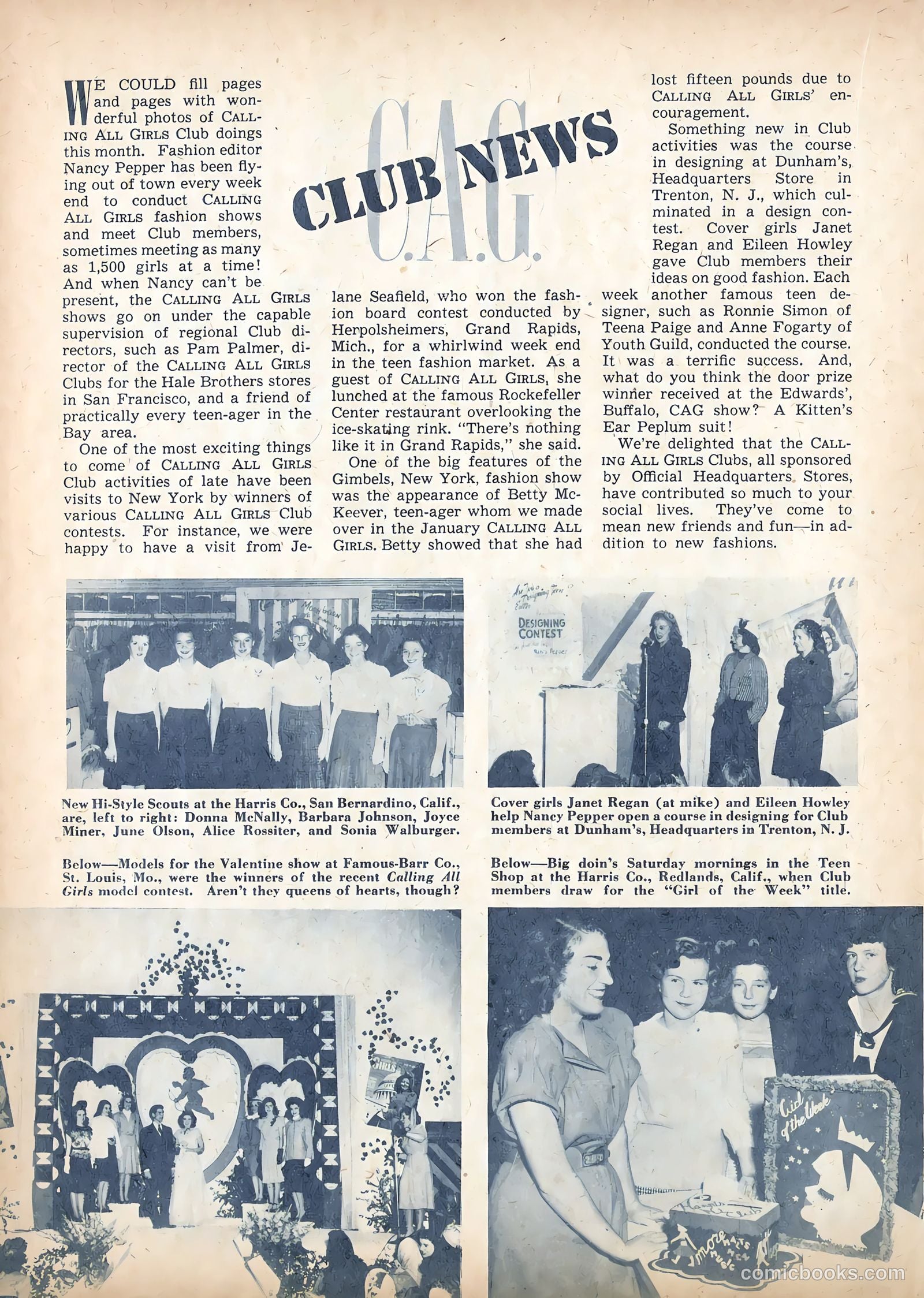 Calling All Girls #62 — page 38 of 70