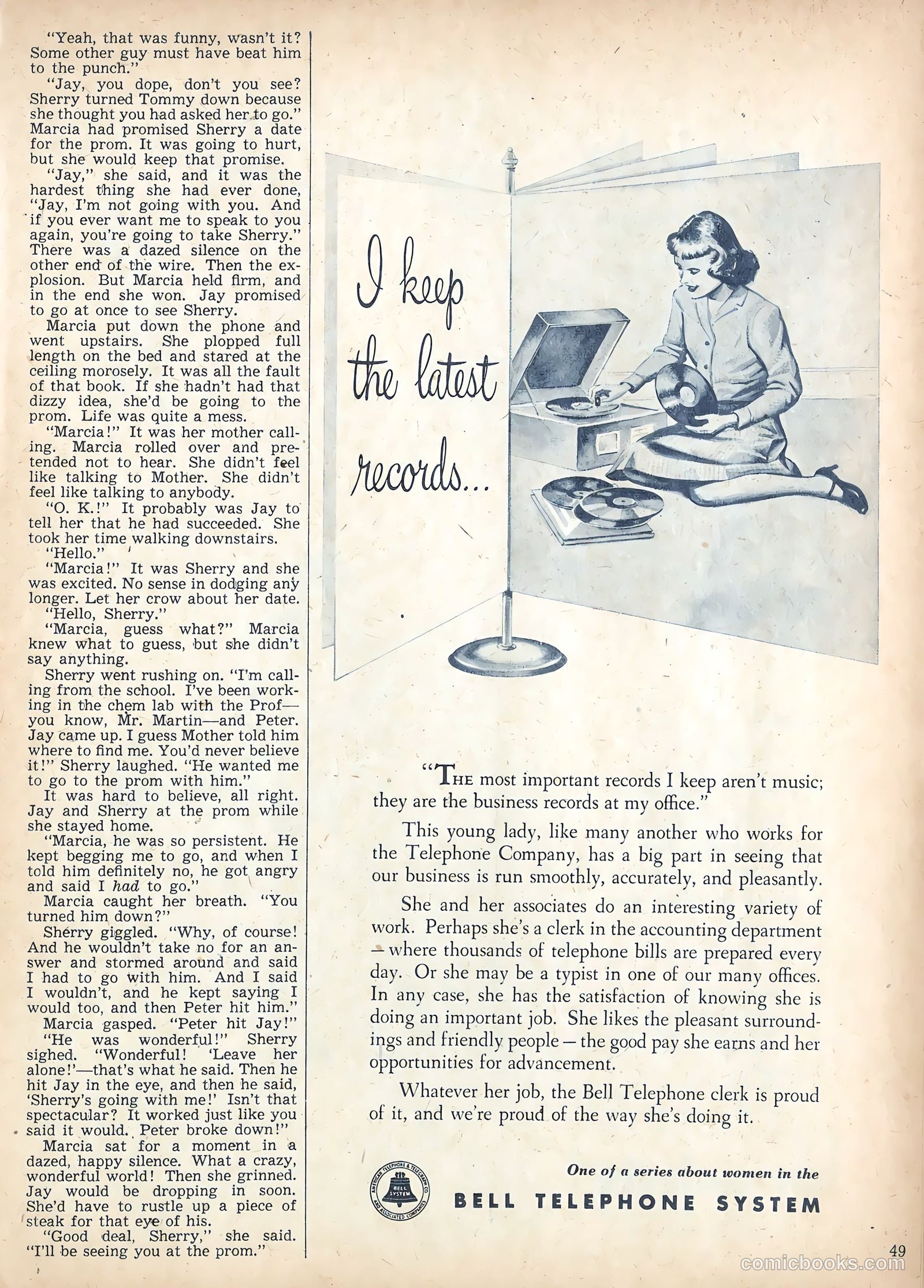 Calling All Girls #62 — page 51 of 70