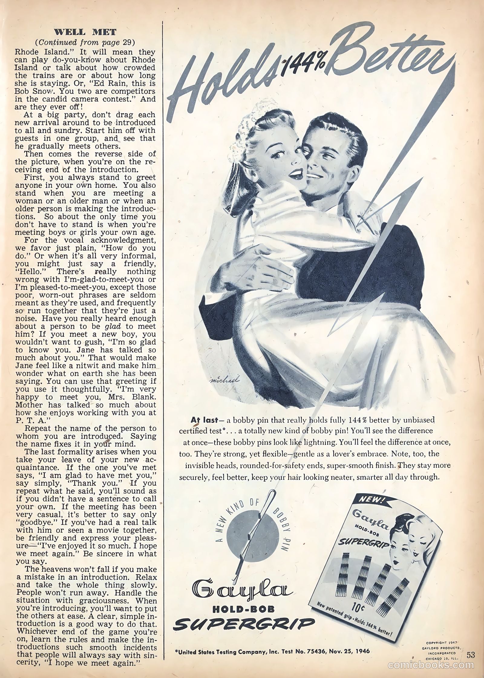 Calling All Girls #62 — page 55 of 70