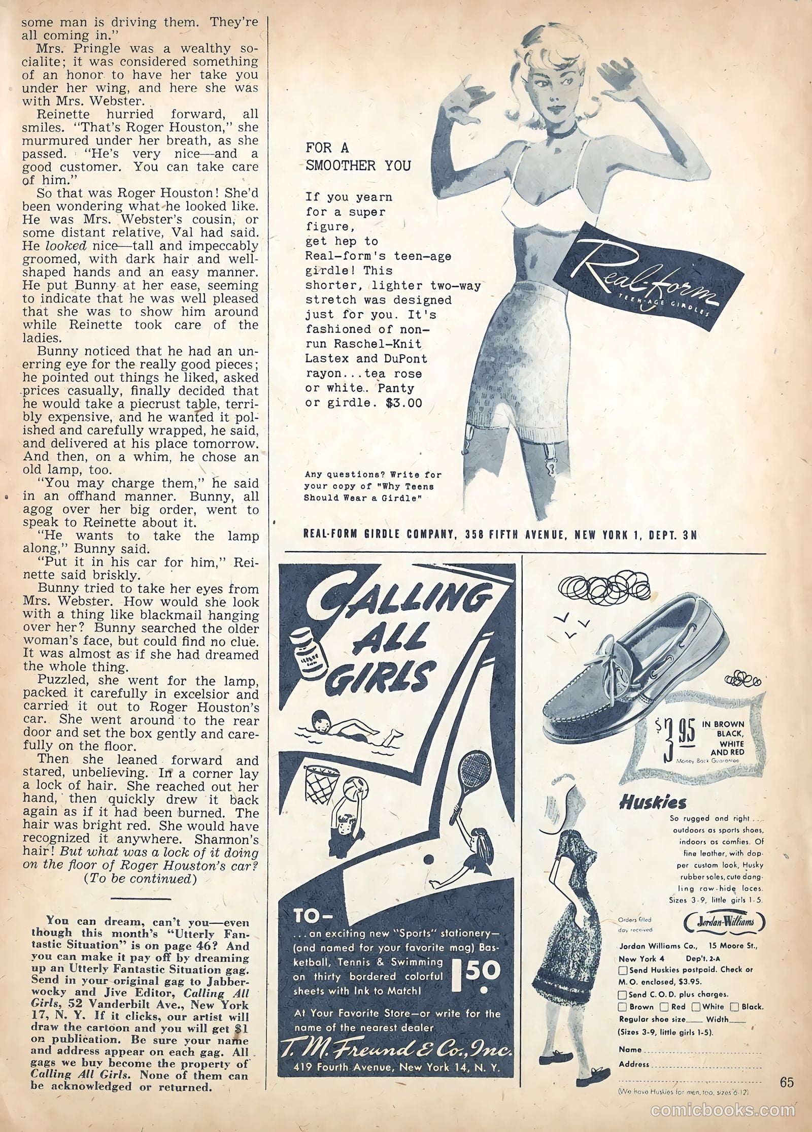 Calling All Girls #62 — page 67 of 70
