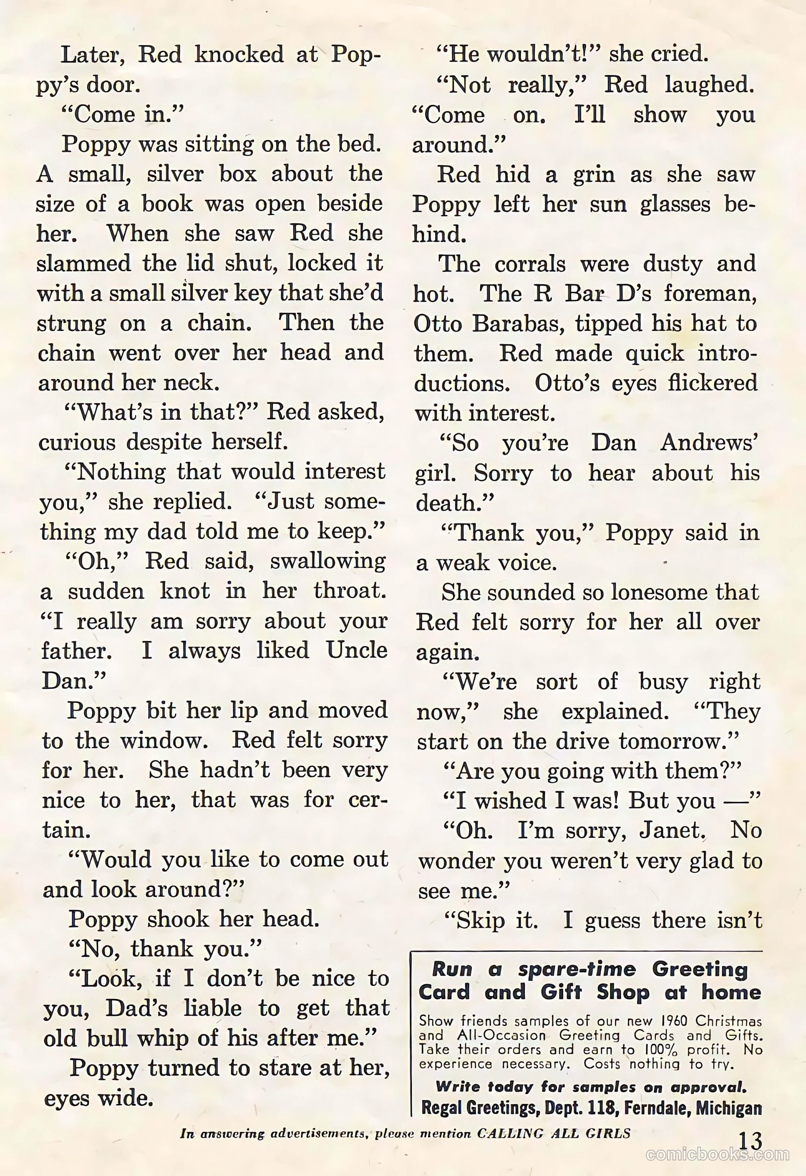 Calling All Girls #64 — page 13 of 124