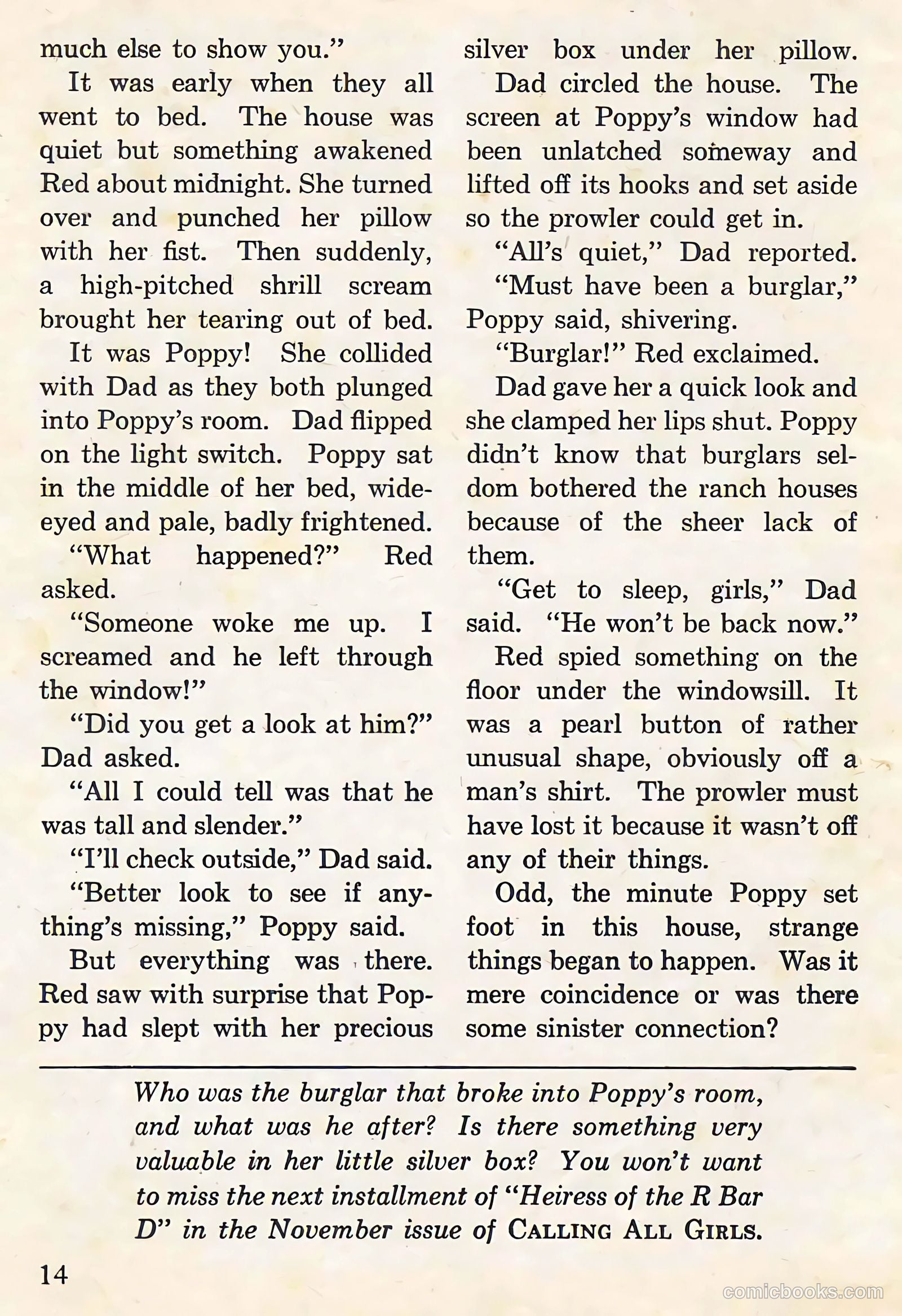 Calling All Girls #64 — page 14 of 124