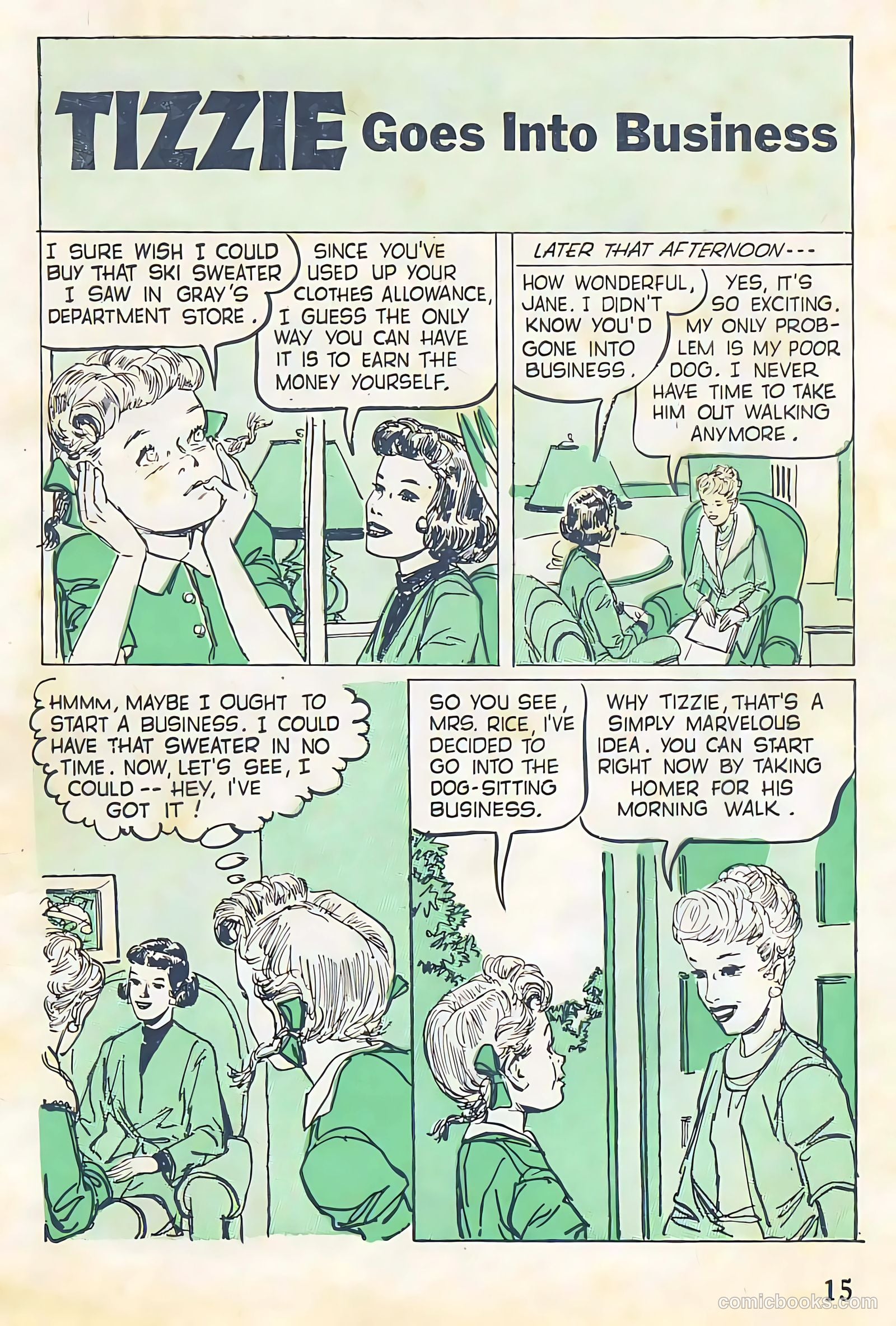 Calling All Girls #64 — page 15 of 124