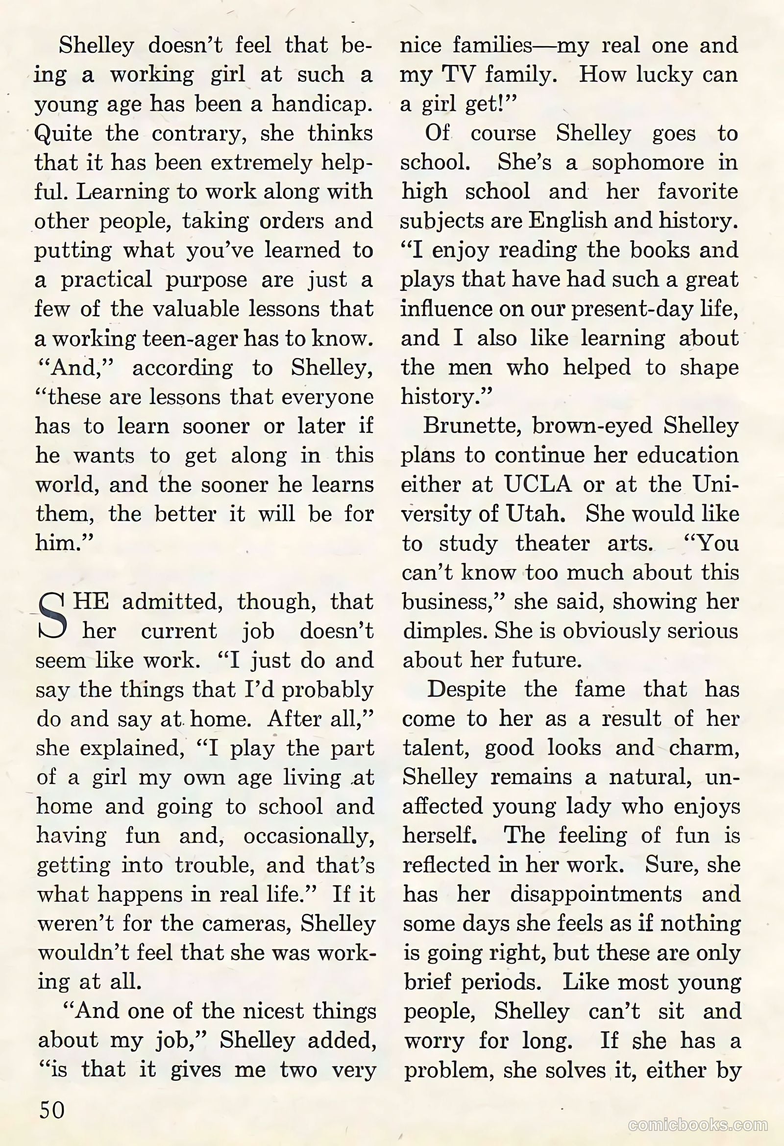 Calling All Girls #64 — page 50 of 124