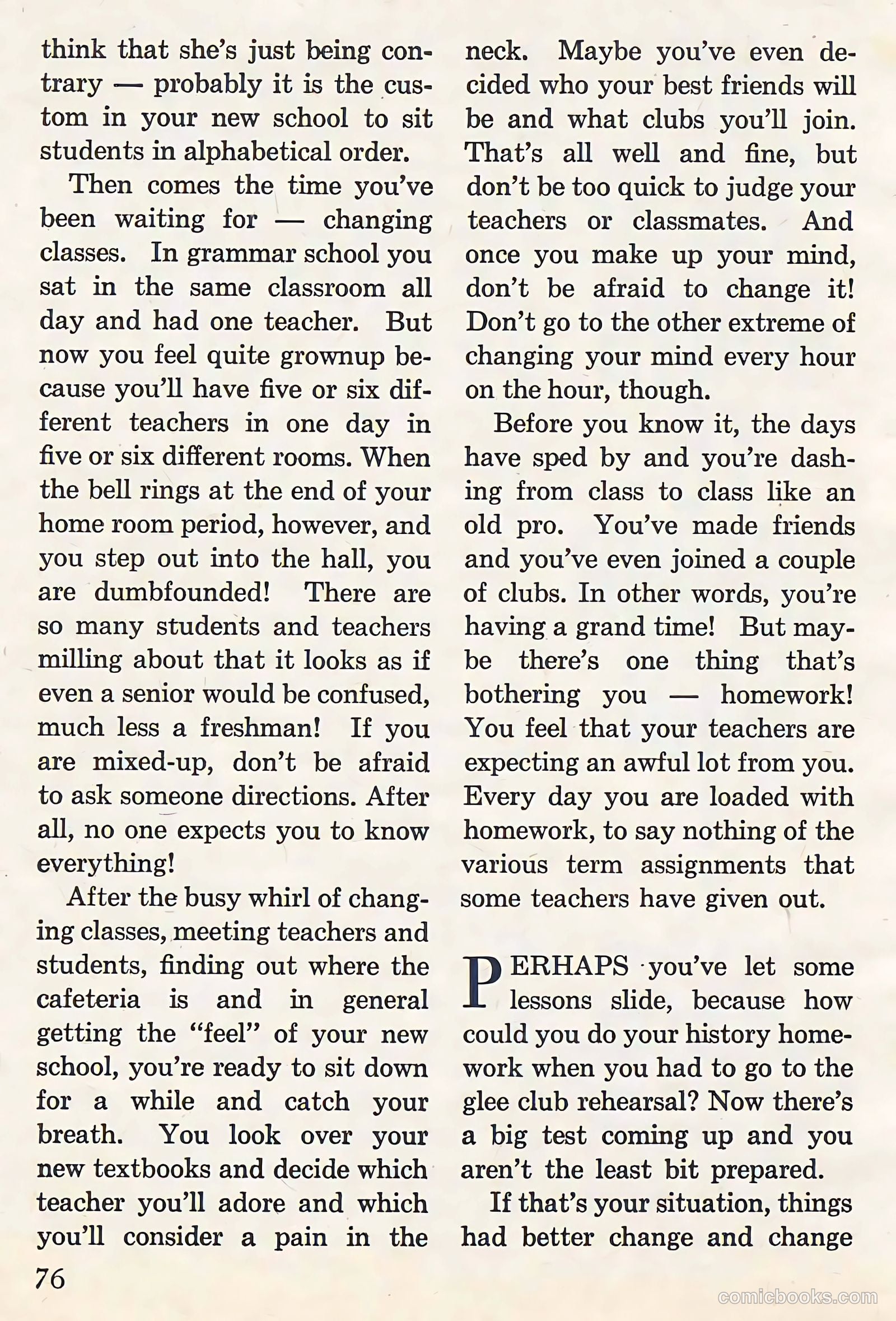 Calling All Girls #64 — page 76 of 124
