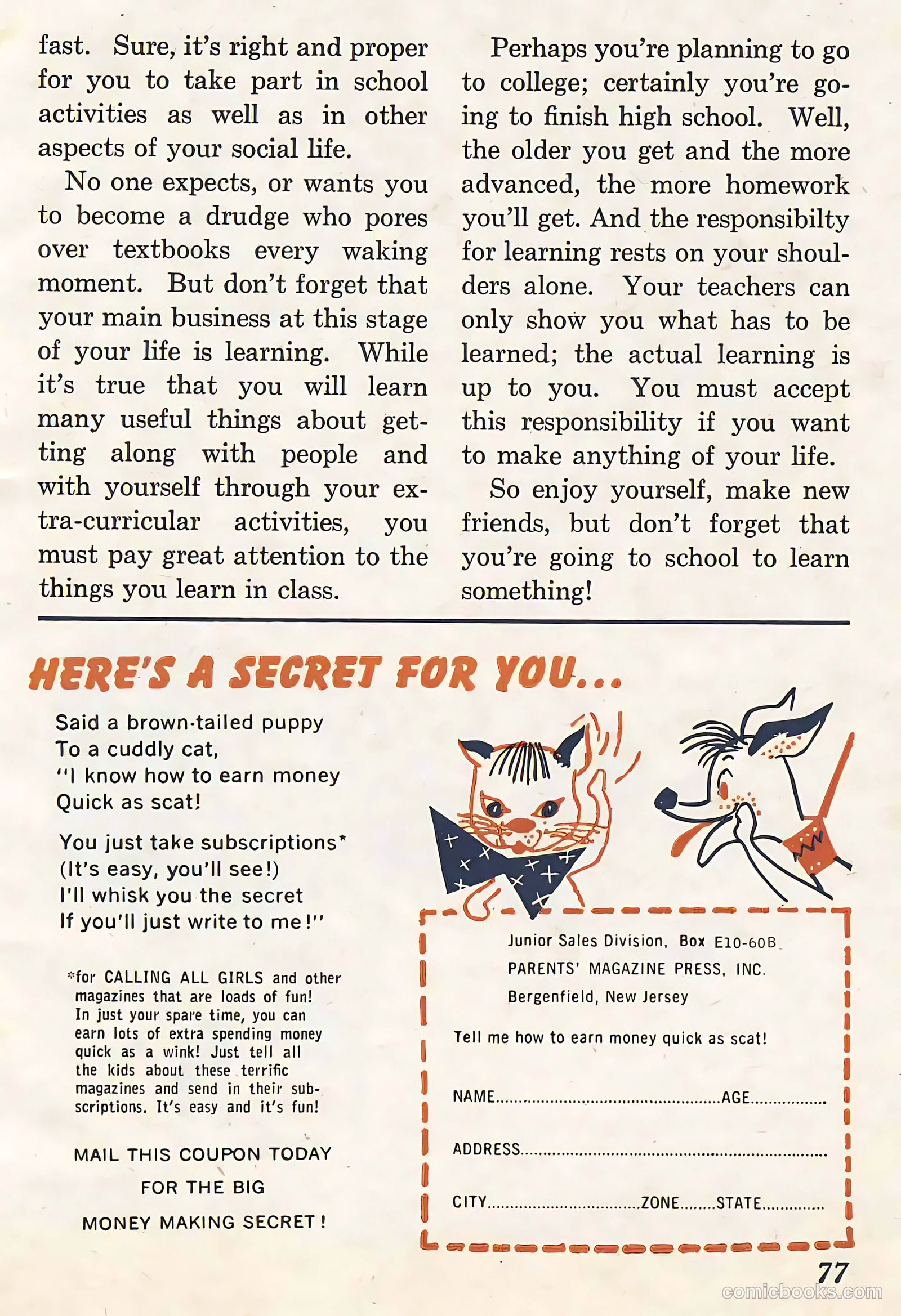 Calling All Girls #64 — page 77 of 124