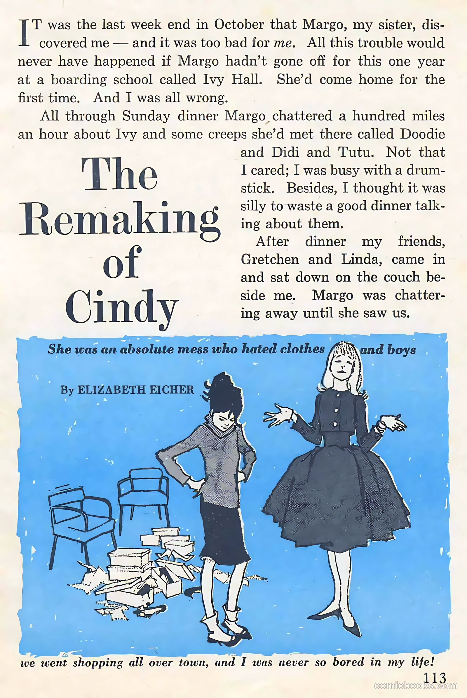 Calling All Girls #64 — page 113 of 124