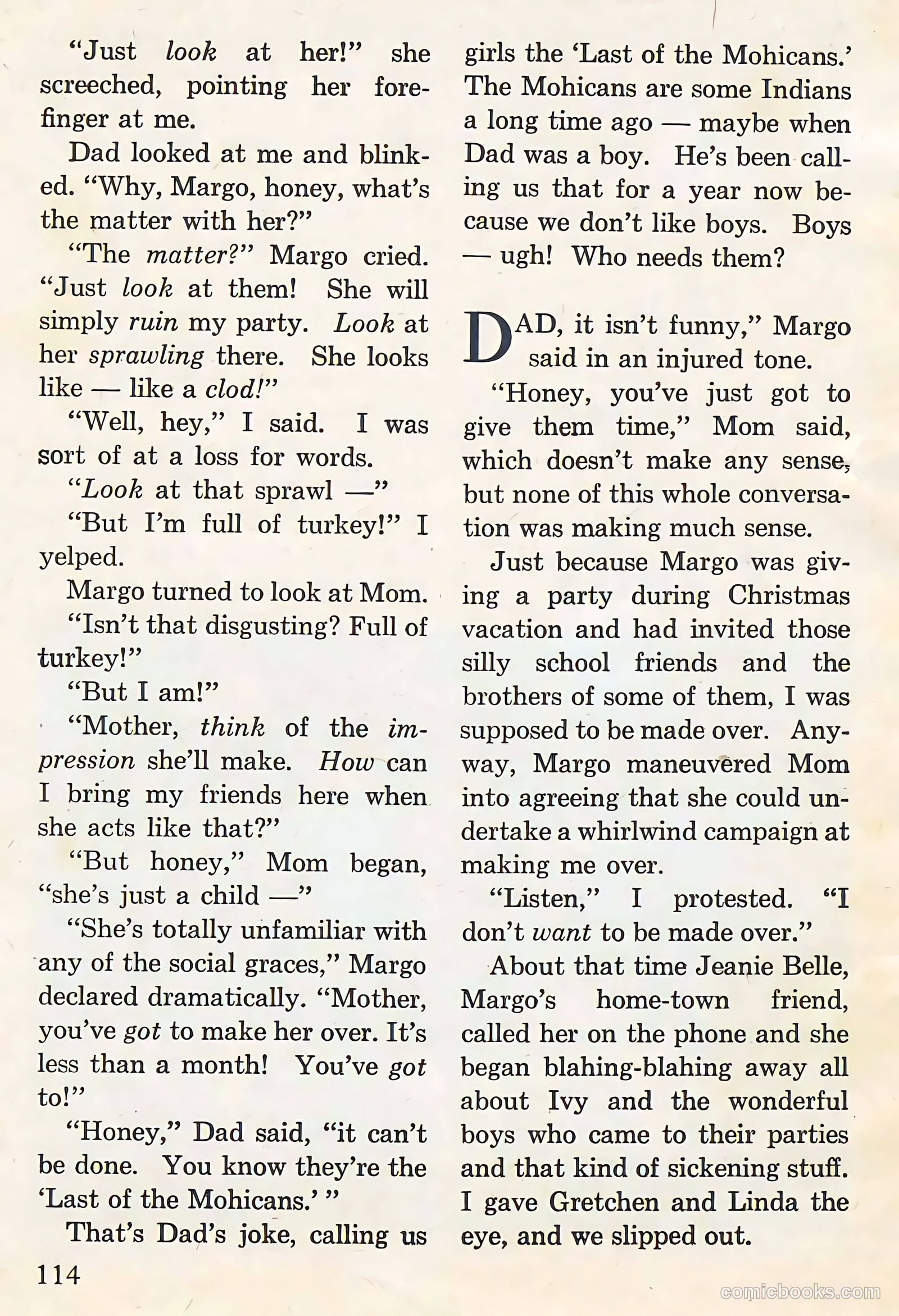 Calling All Girls #64 — page 114 of 124