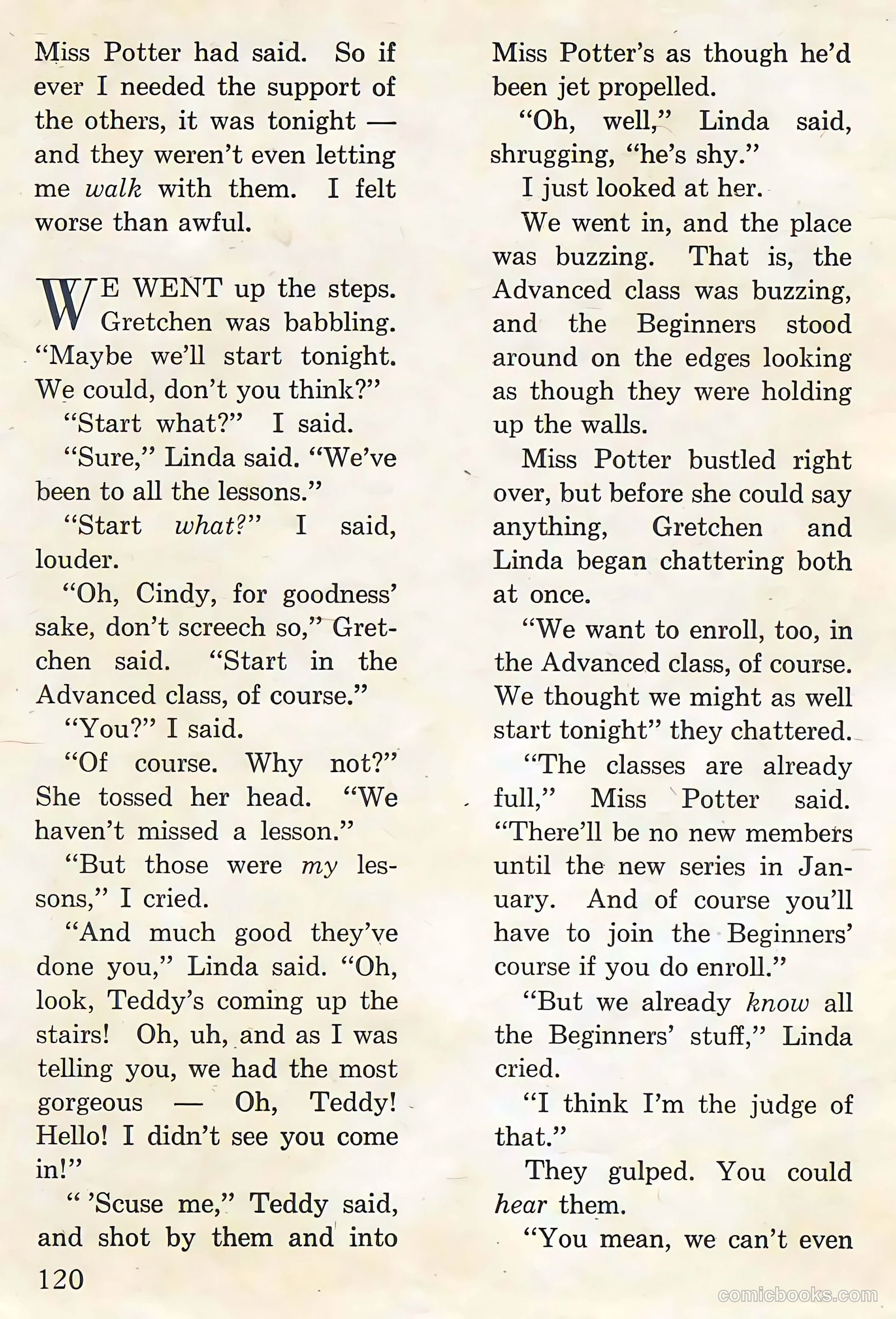 Calling All Girls #64 — page 120 of 124