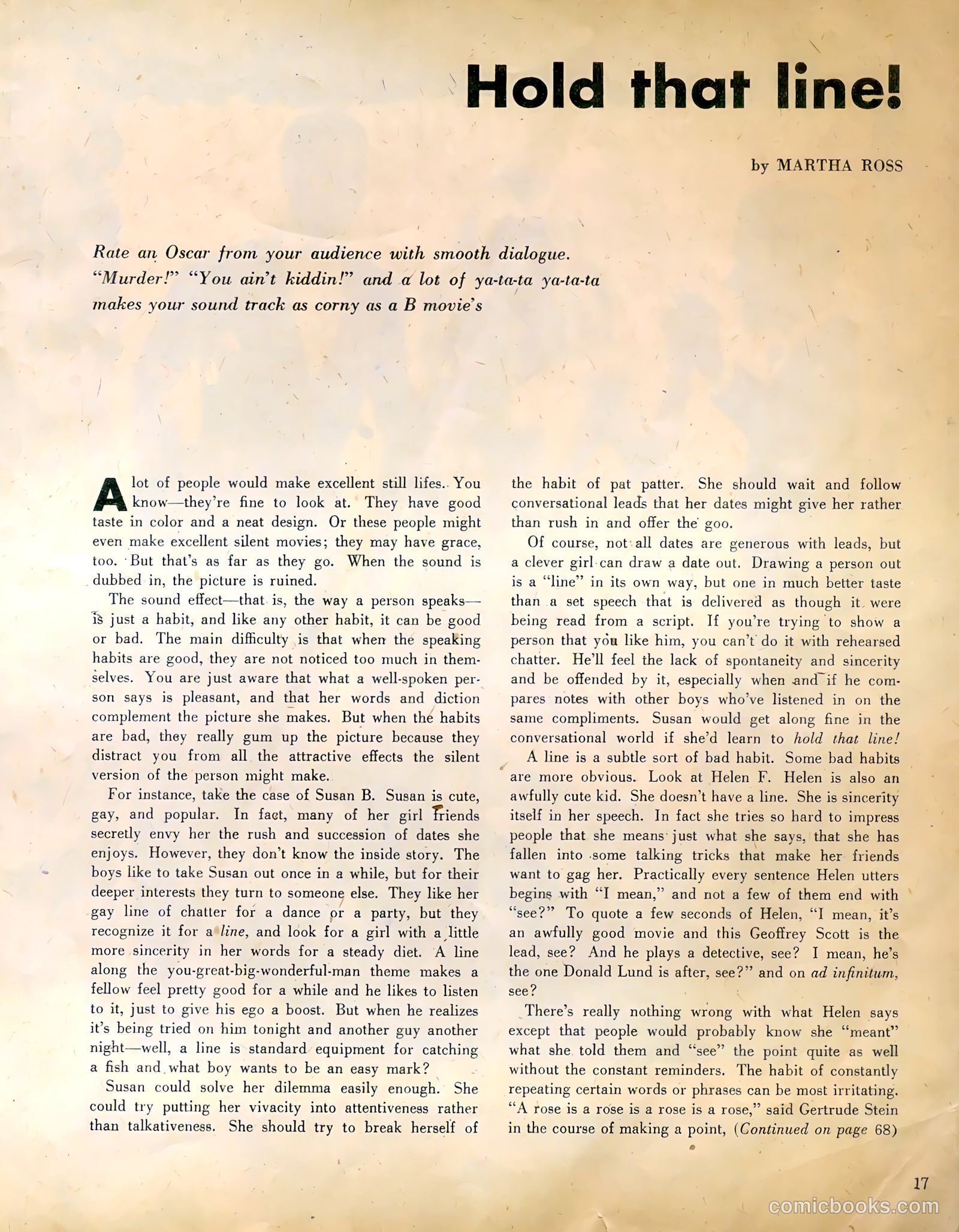 Calling All Girls #69 — page 17 of 70