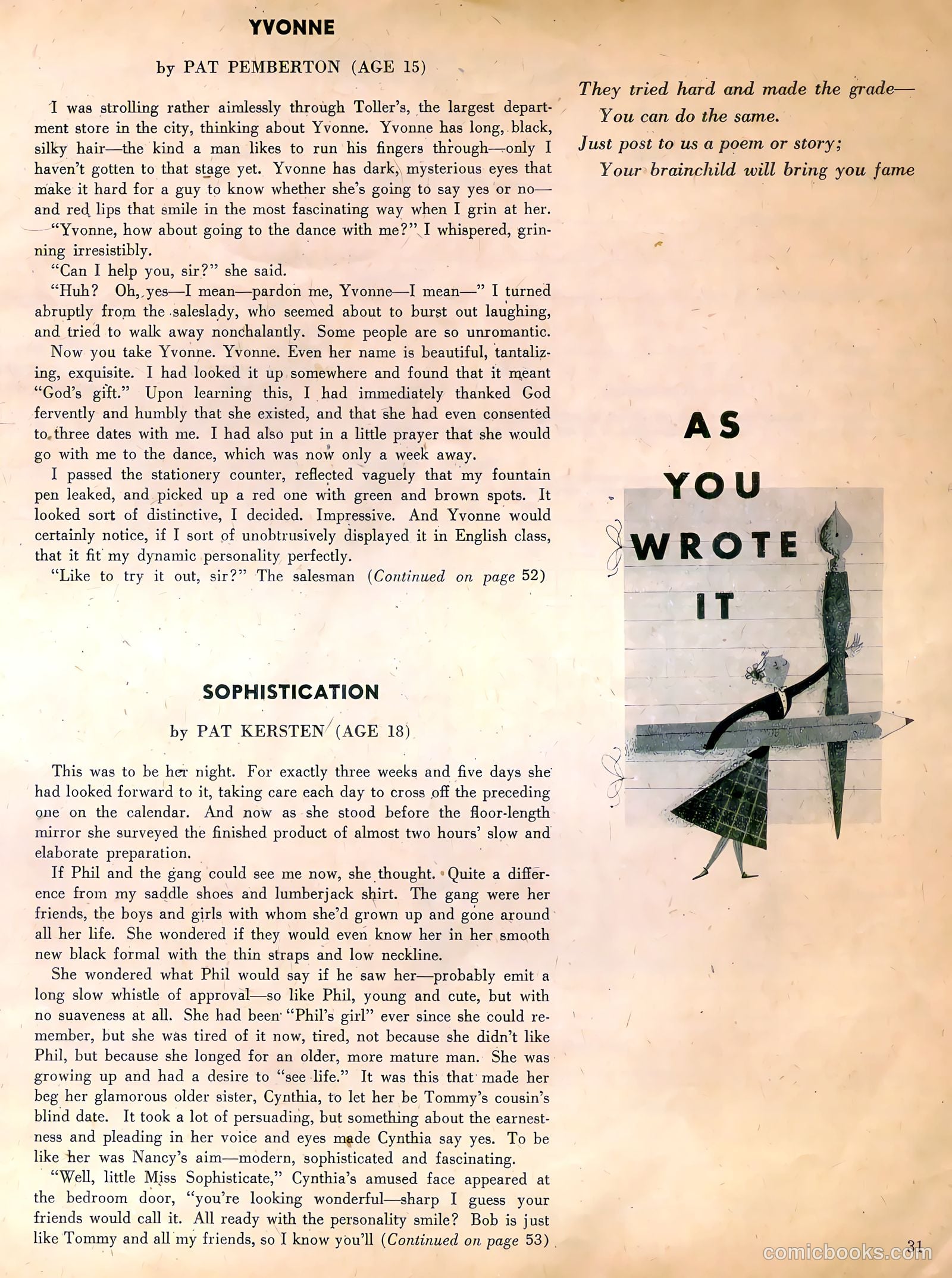 Calling All Girls #69 — page 31 of 70