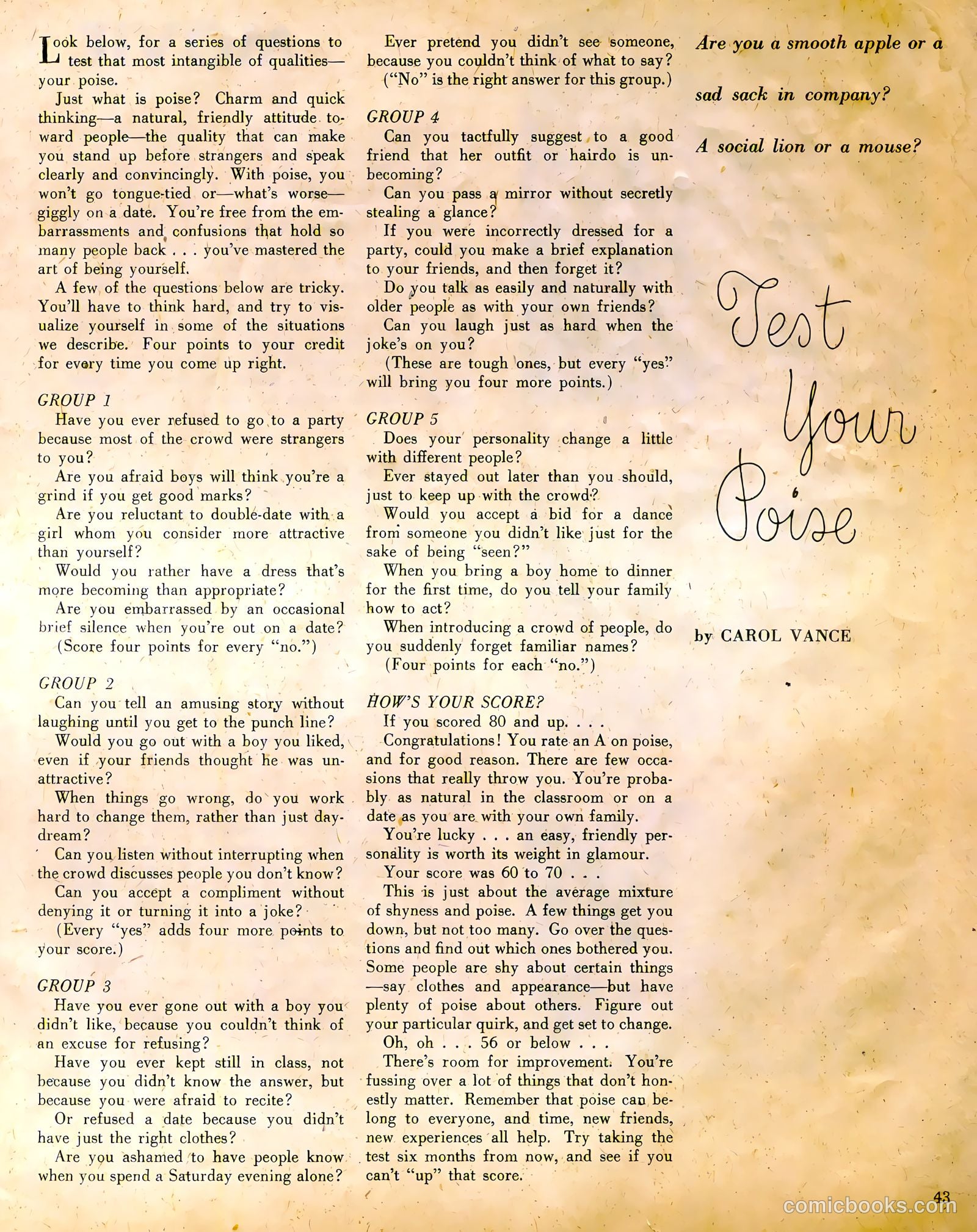 Calling All Girls #69 — page 43 of 70