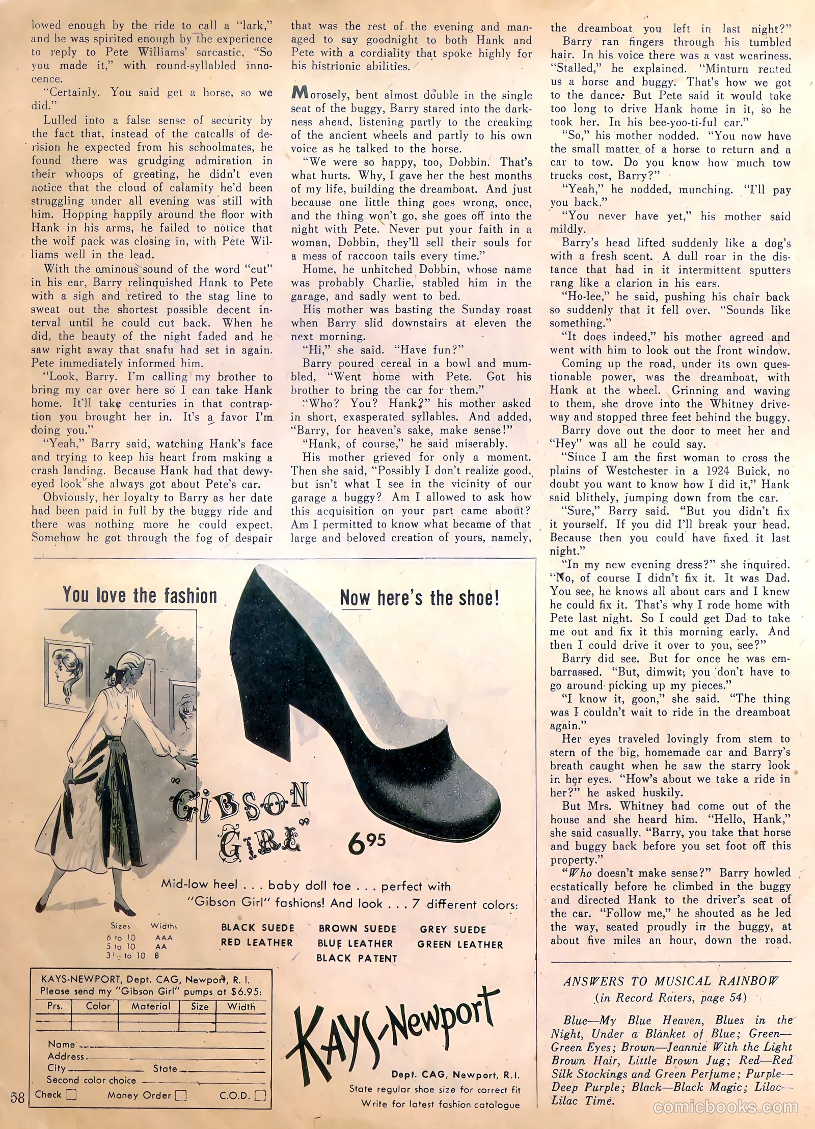 Calling All Girls #69 — page 58 of 70