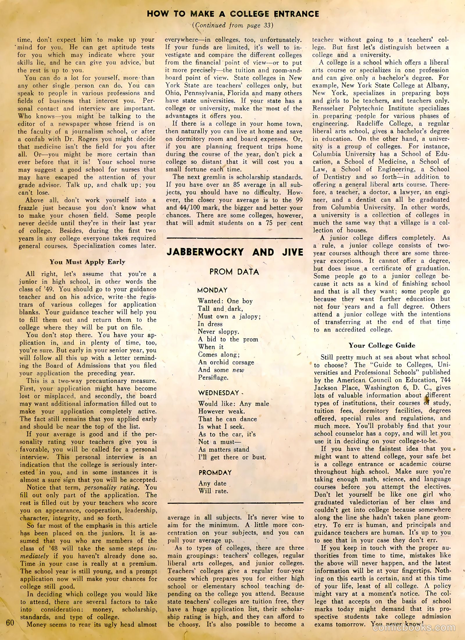 Calling All Girls #69 — page 60 of 70
