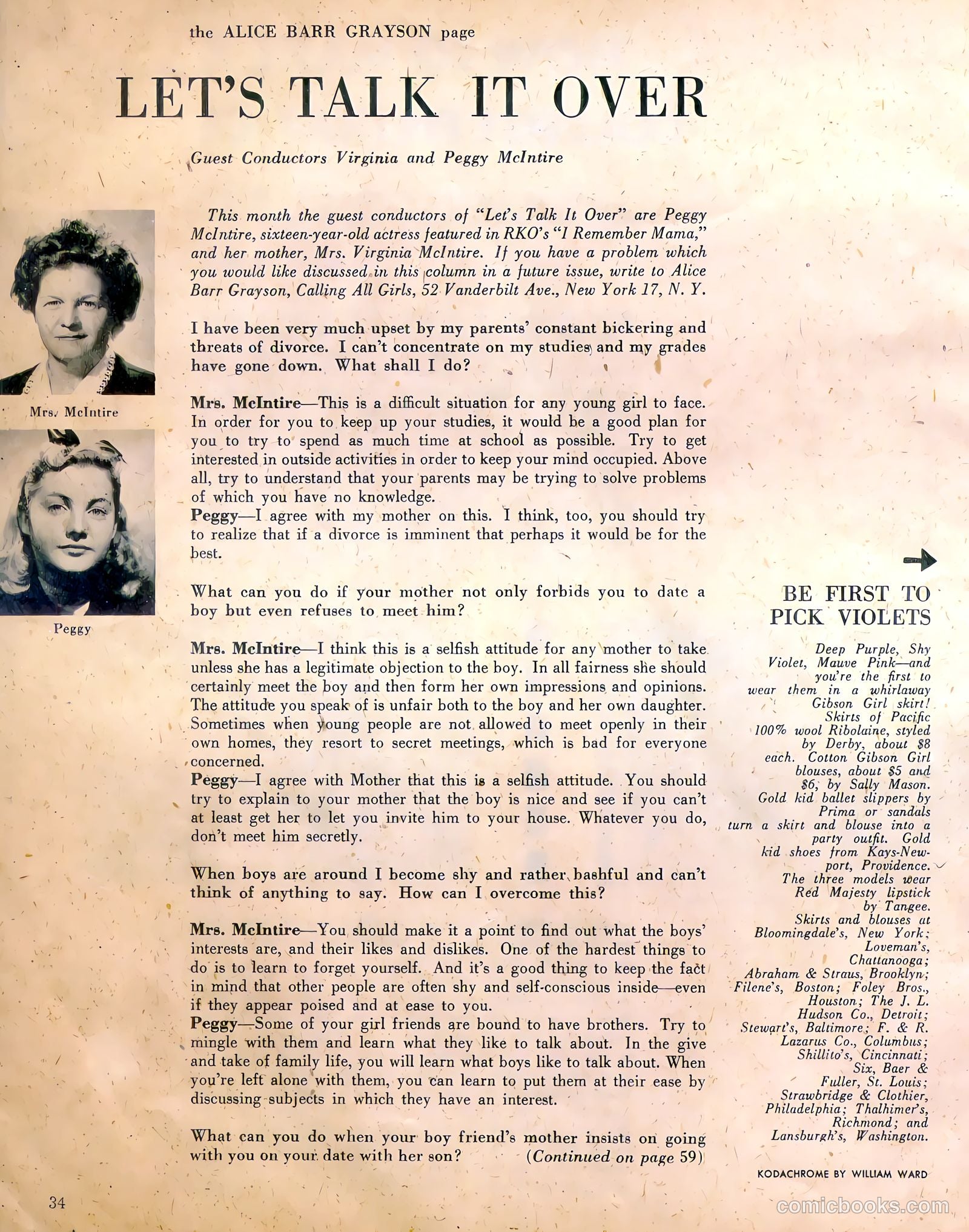 Calling All Girls #69 — page 34 of 70