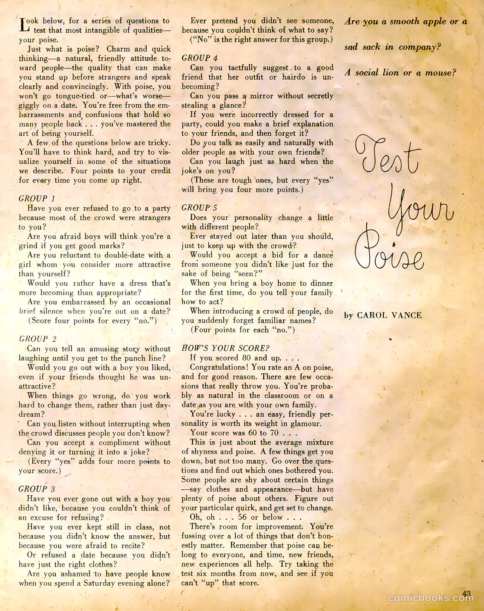 Calling All Girls #69 — page 43 of 70