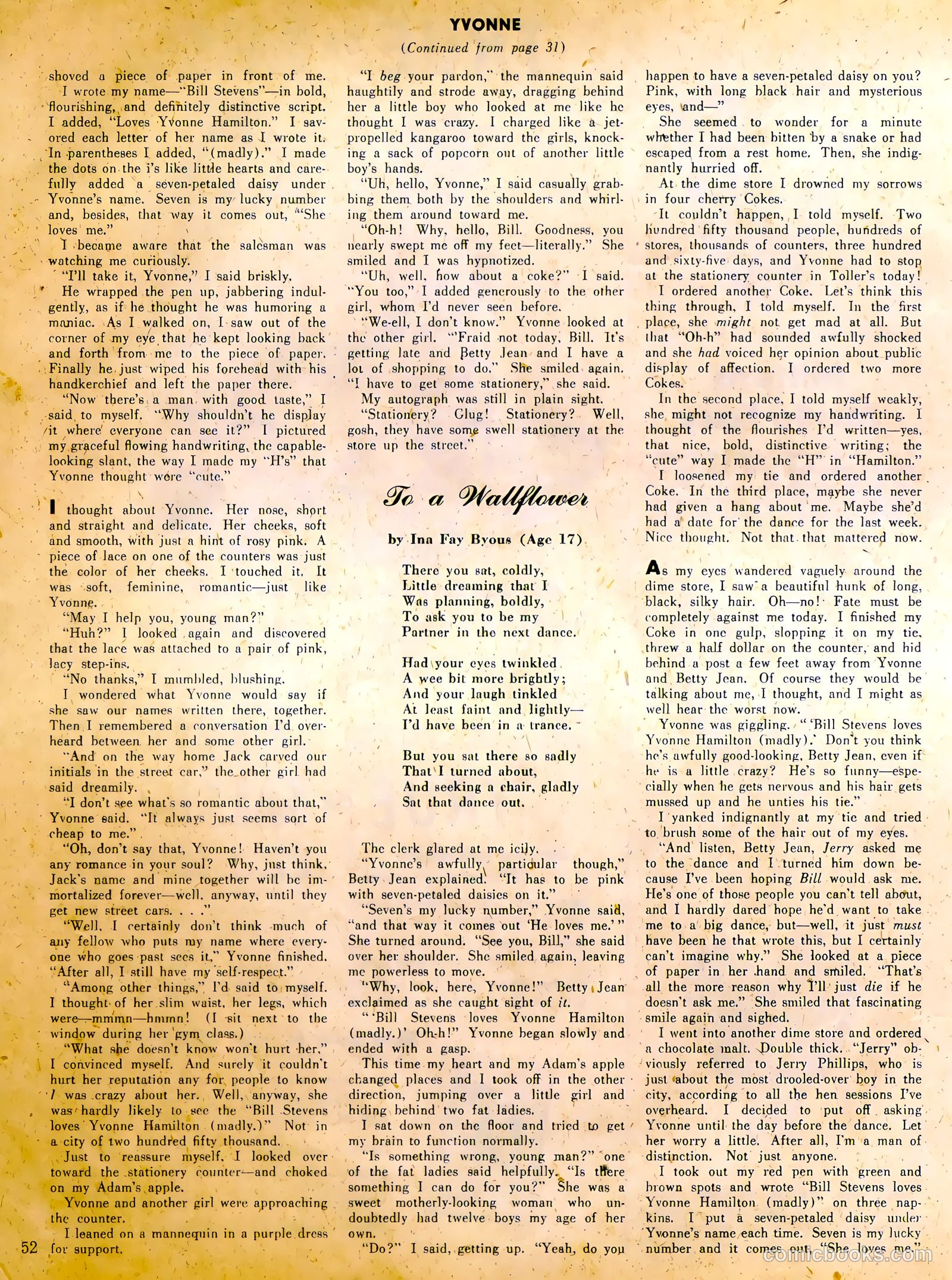 Calling All Girls #69 — page 52 of 70