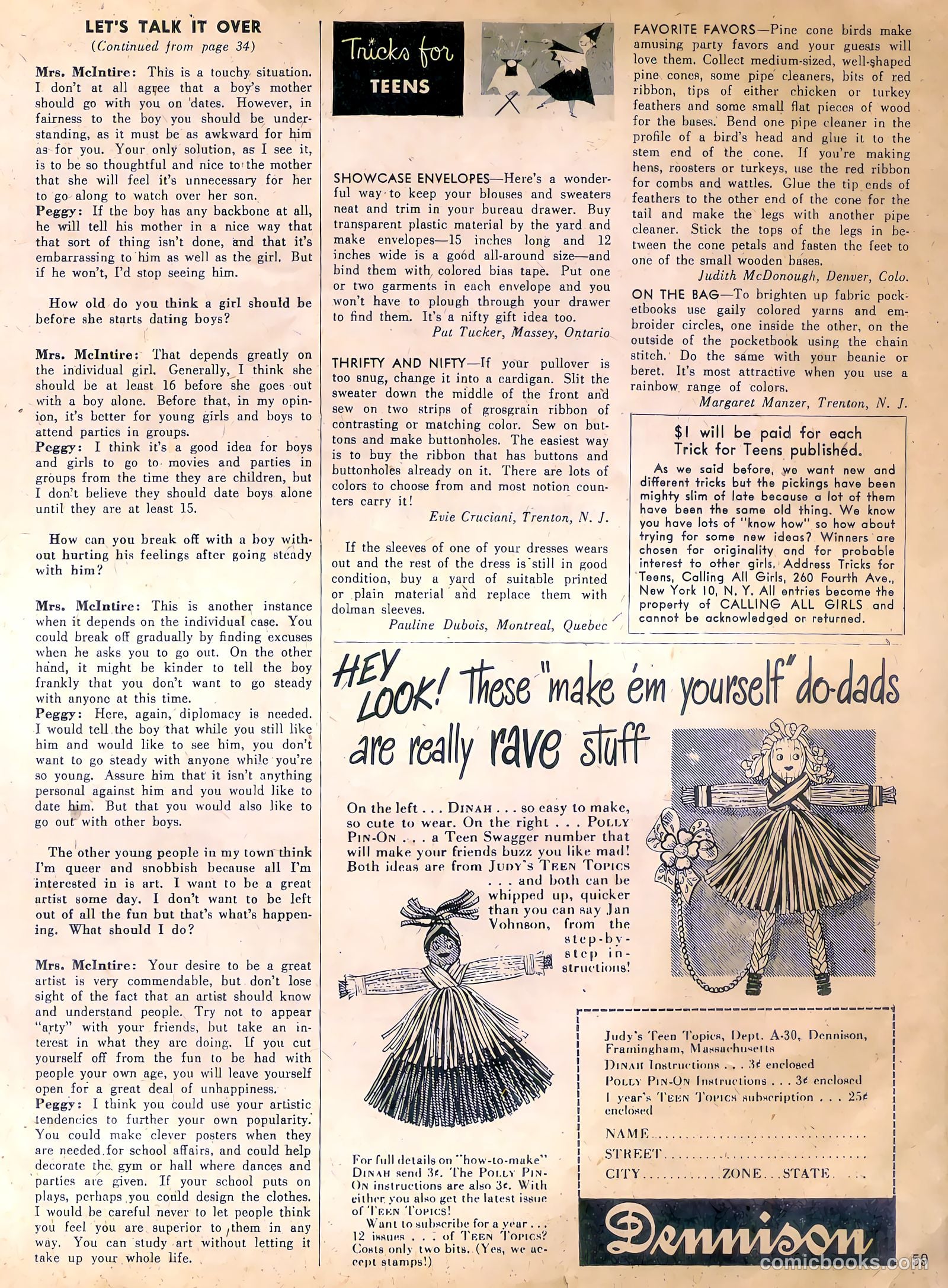Calling All Girls #69 — page 59 of 70