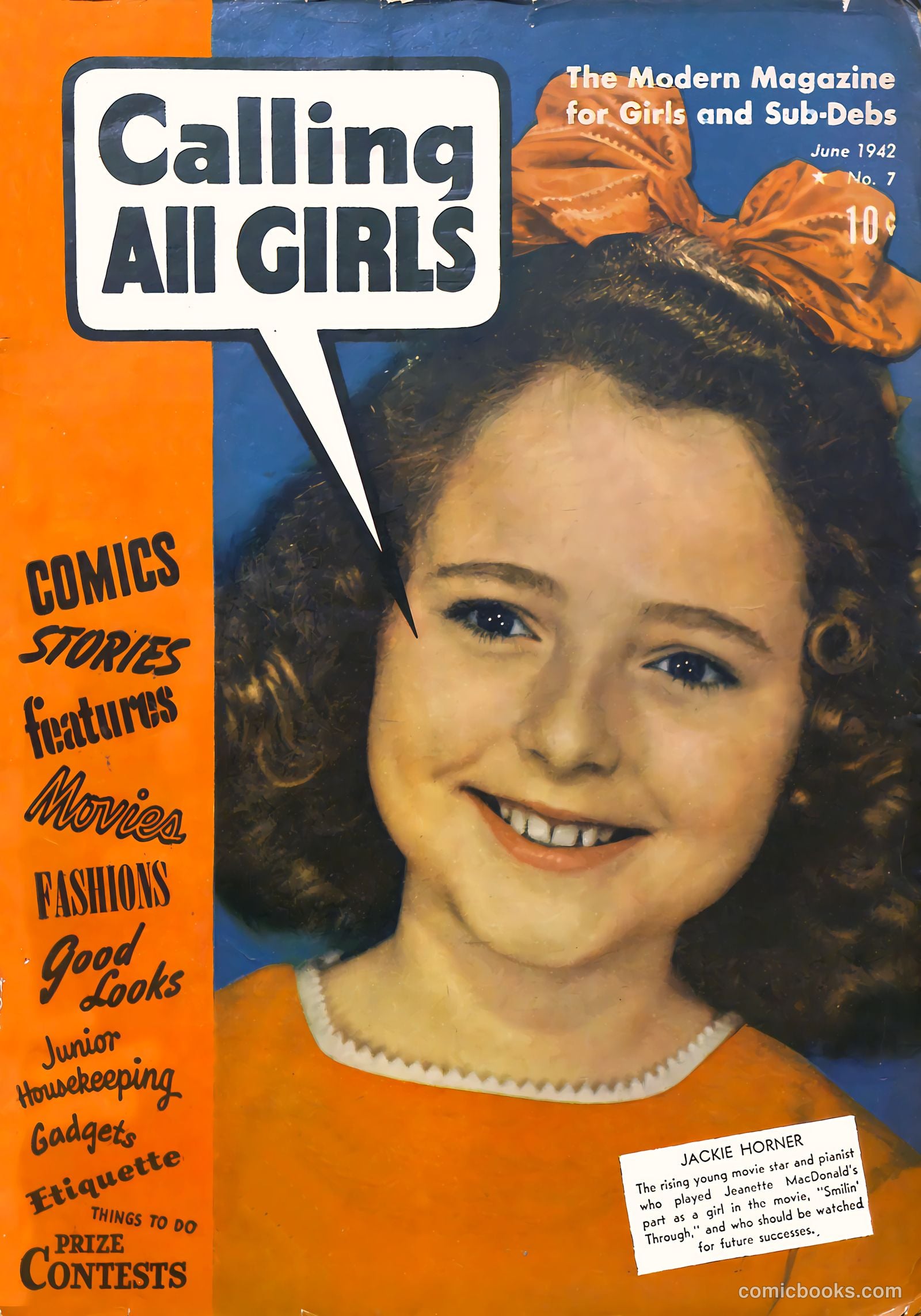 Calling All Girls #7 — page 1 of 60