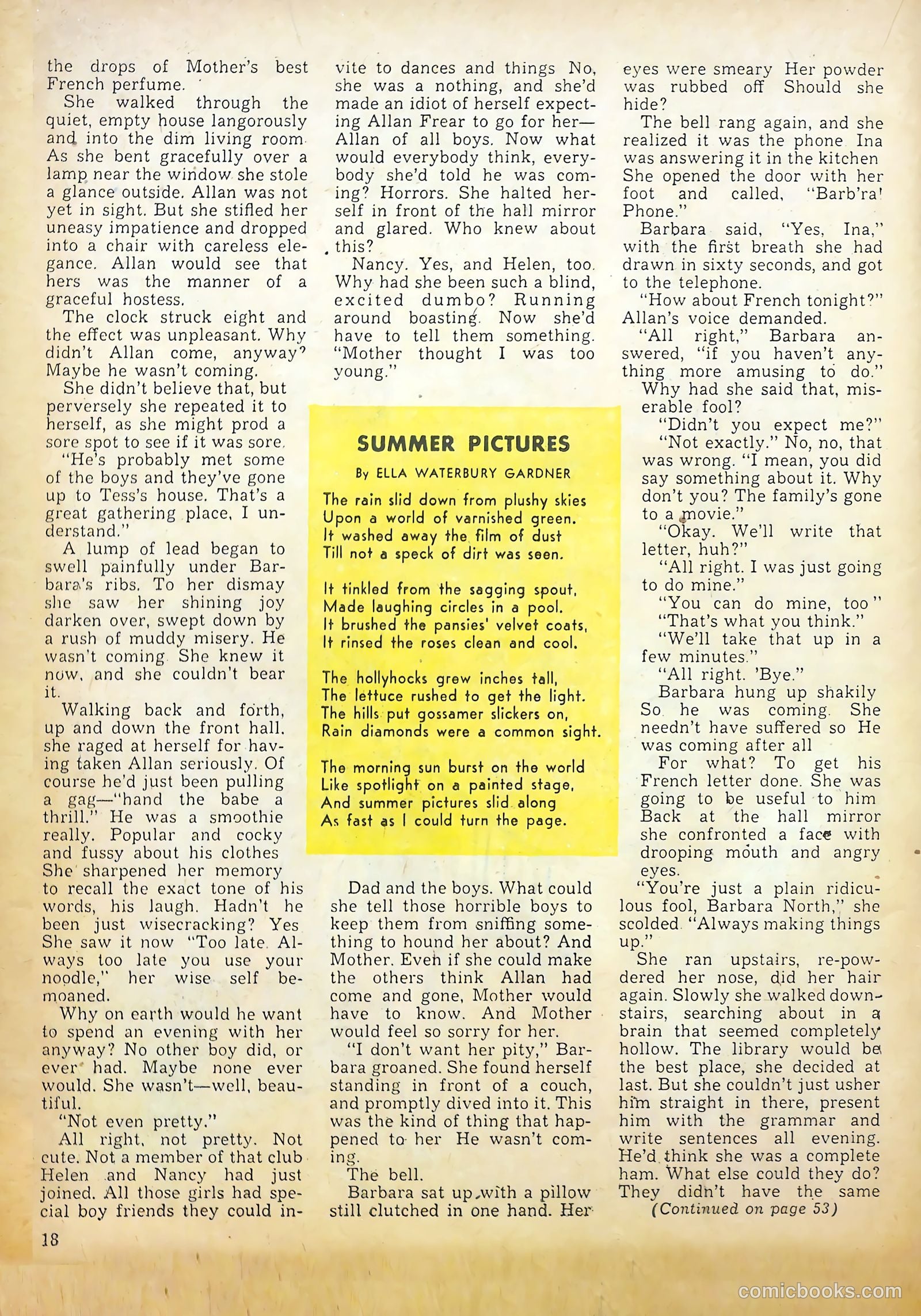 Calling All Girls #7 — page 18 of 60