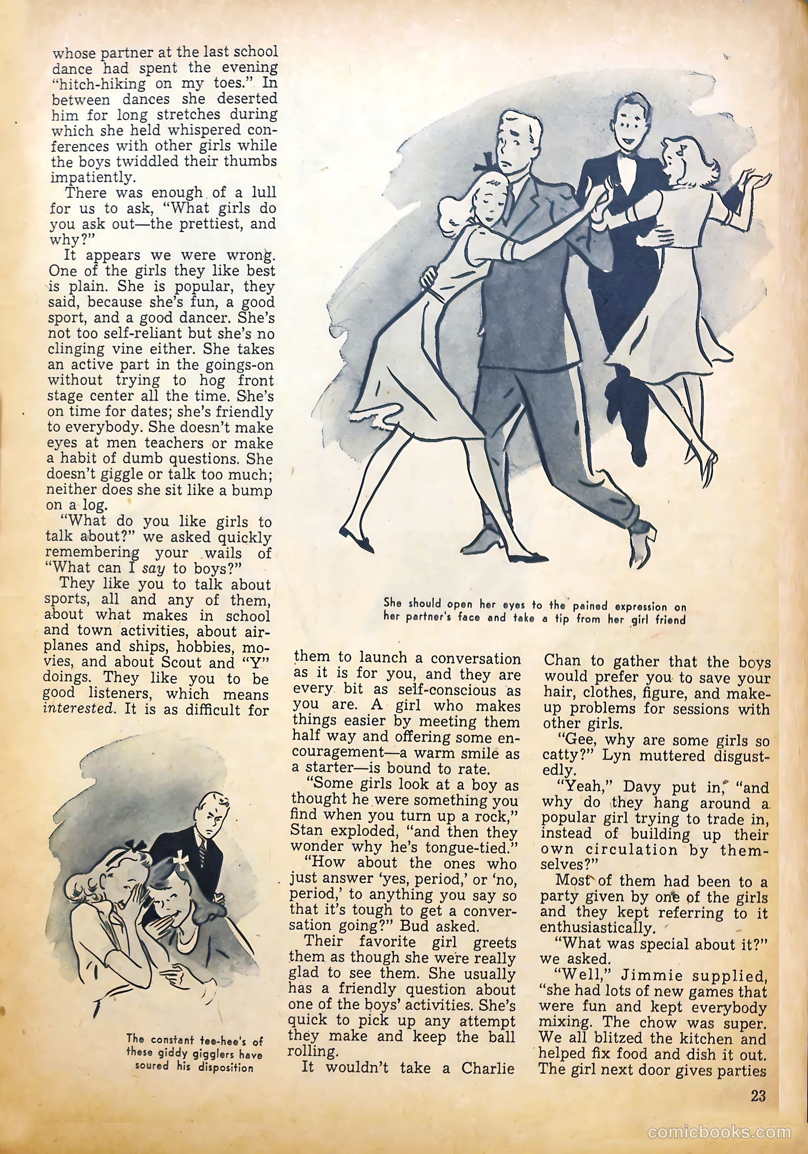 Calling All Girls #7 — page 23 of 60