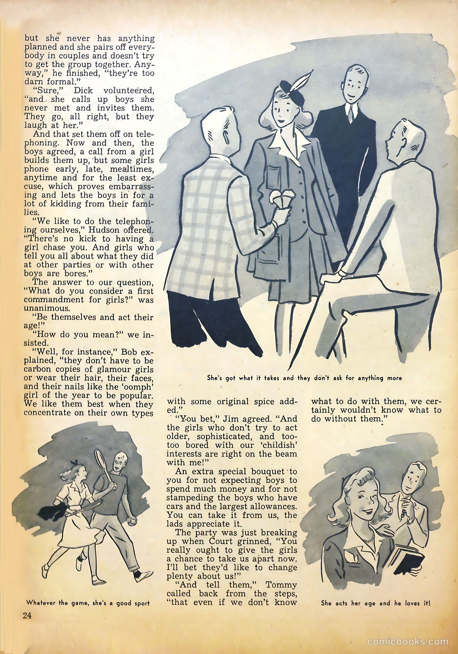 Calling All Girls #7 — page 24 of 60