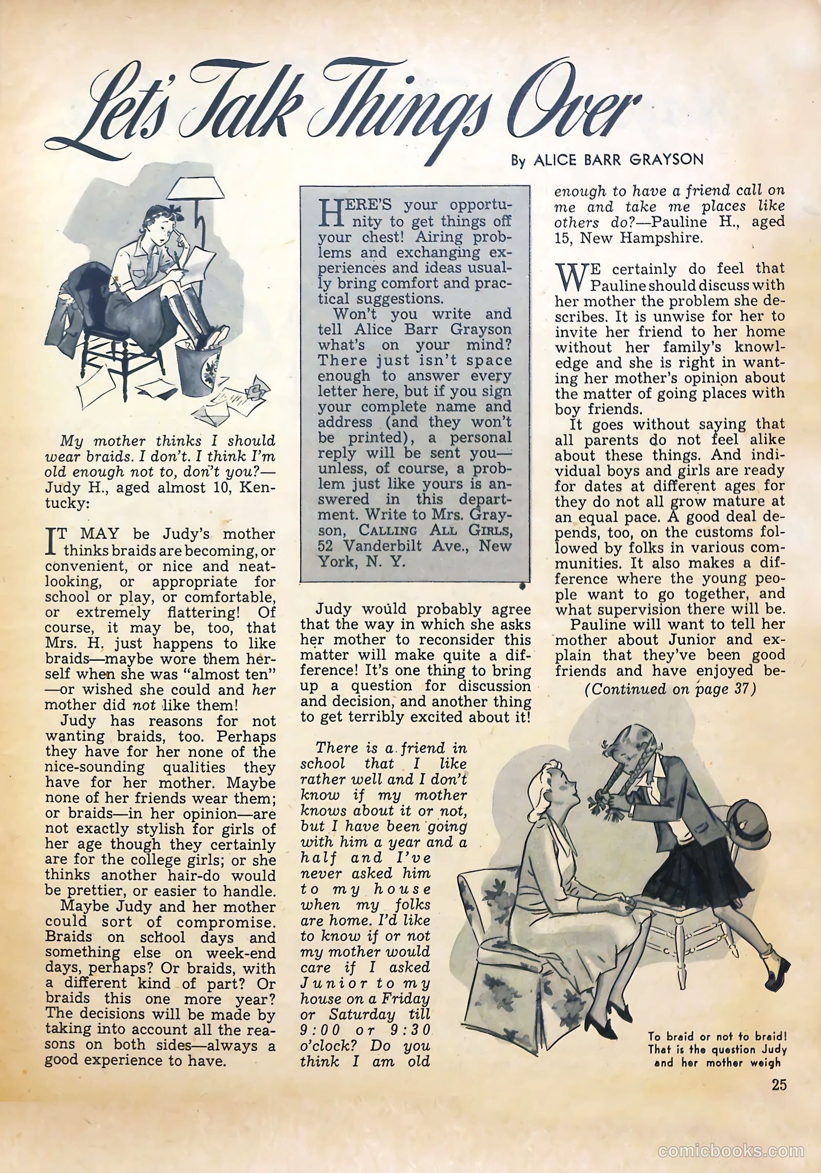 Calling All Girls #7 — page 25 of 60