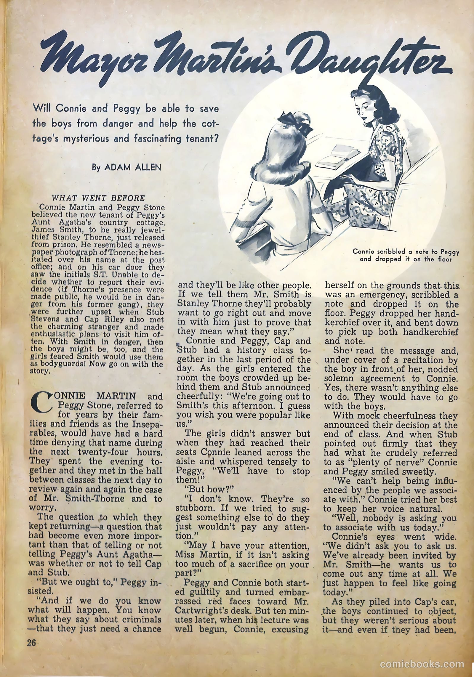 Calling All Girls #7 — page 26 of 60