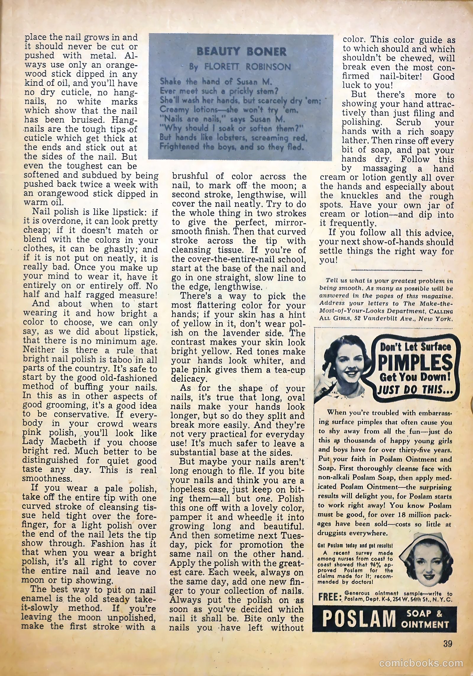 Calling All Girls #7 — page 39 of 60