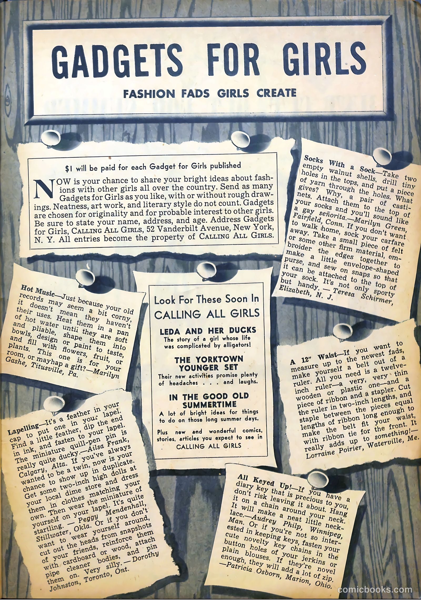 Calling All Girls #7 — page 41 of 60