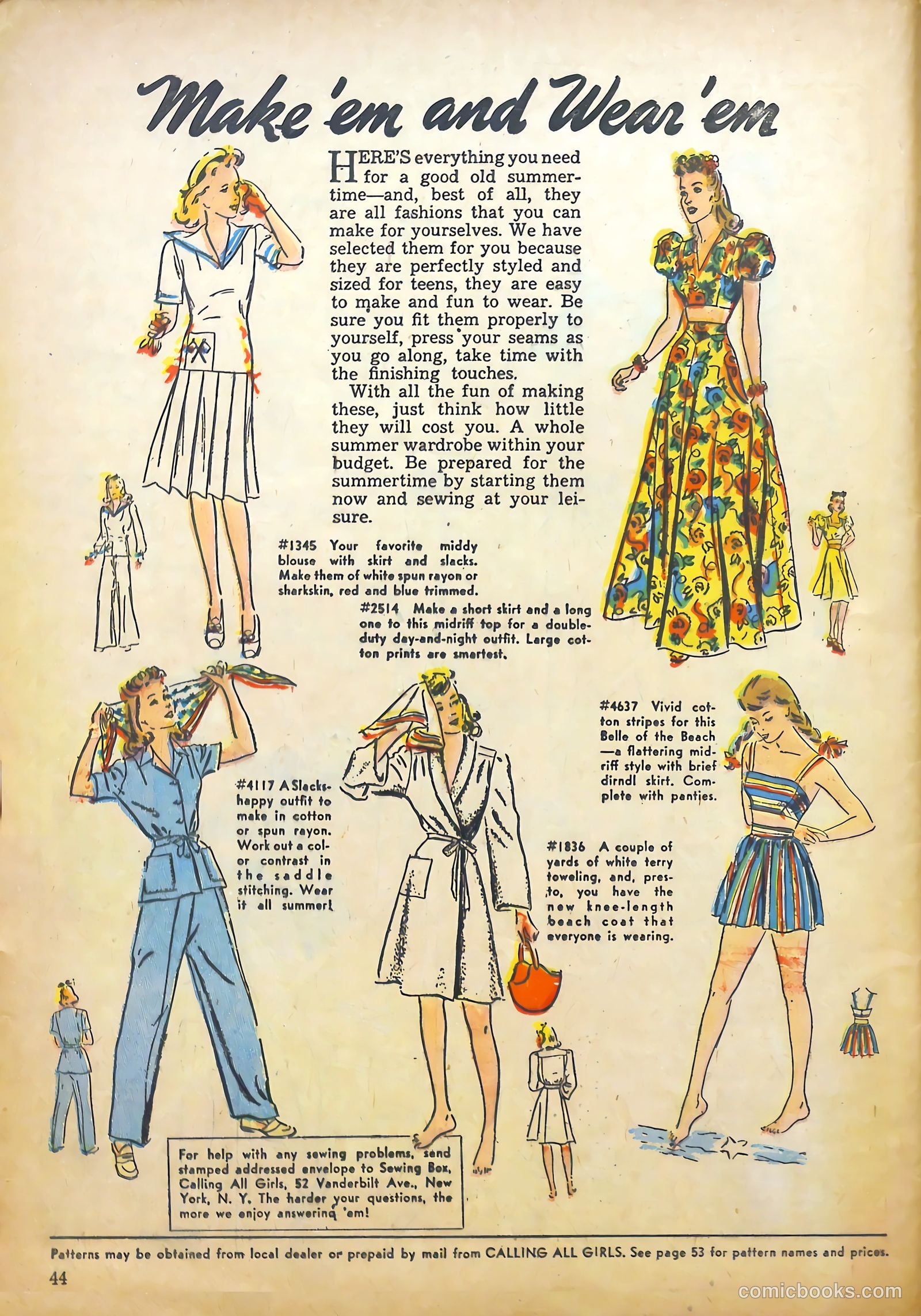 Calling All Girls #7 — page 44 of 60