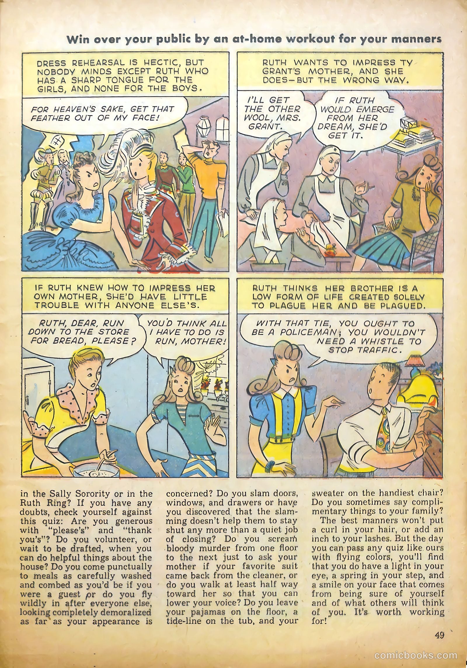 Calling All Girls #7 — page 49 of 60