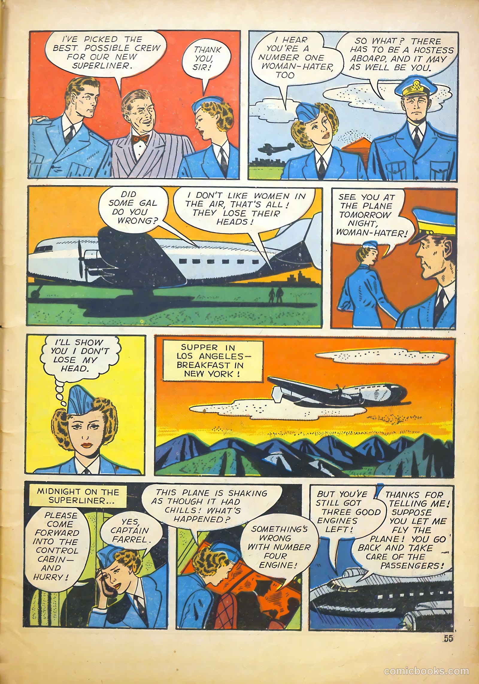Calling All Girls #7 — page 55 of 60