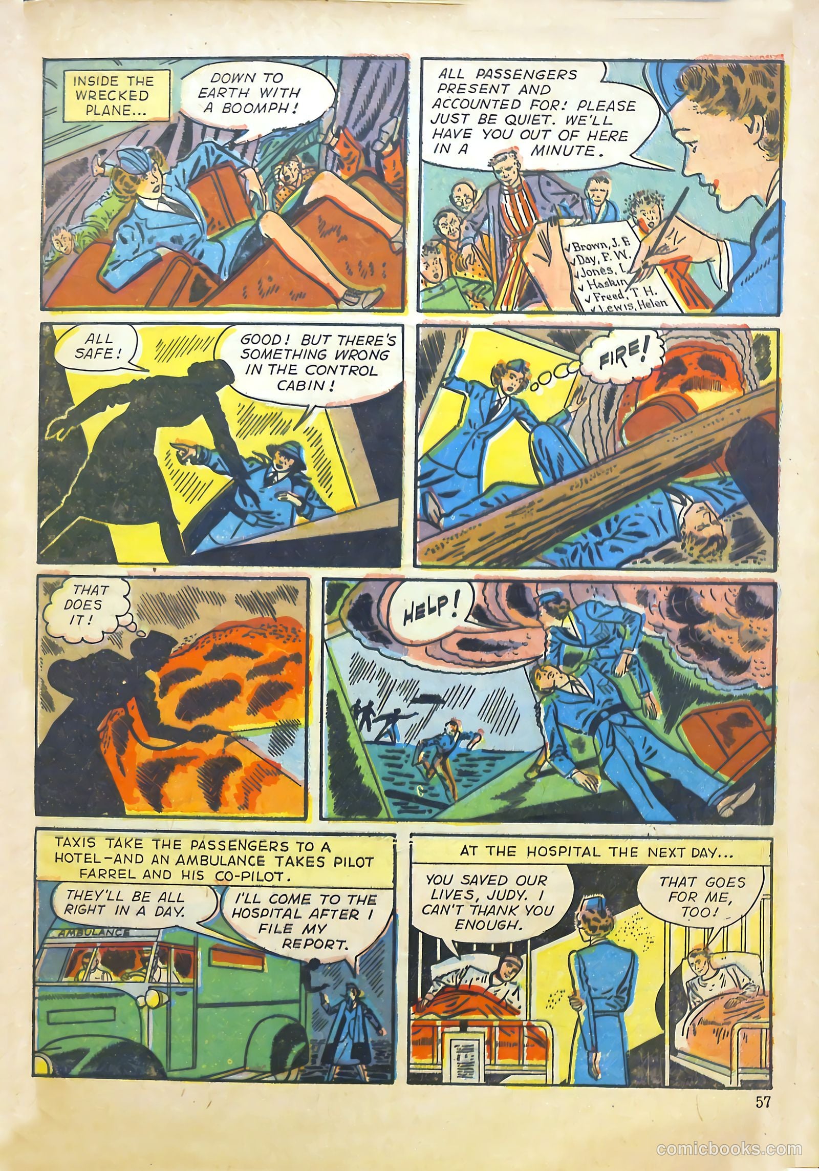 Calling All Girls #7 — page 57 of 60