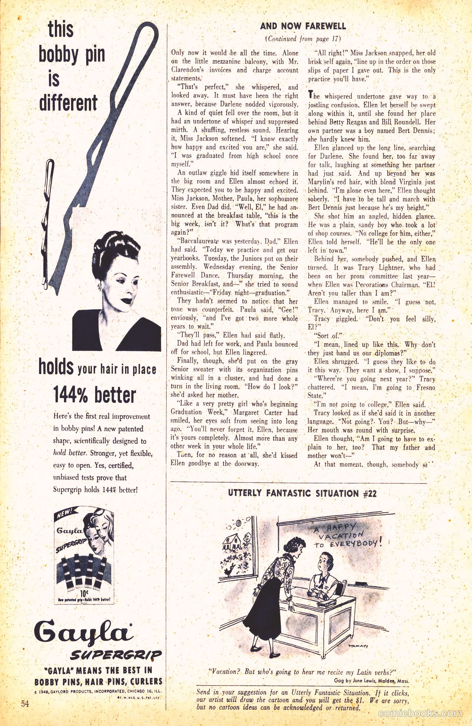 Calling All Girls #74 — page 54 of 76