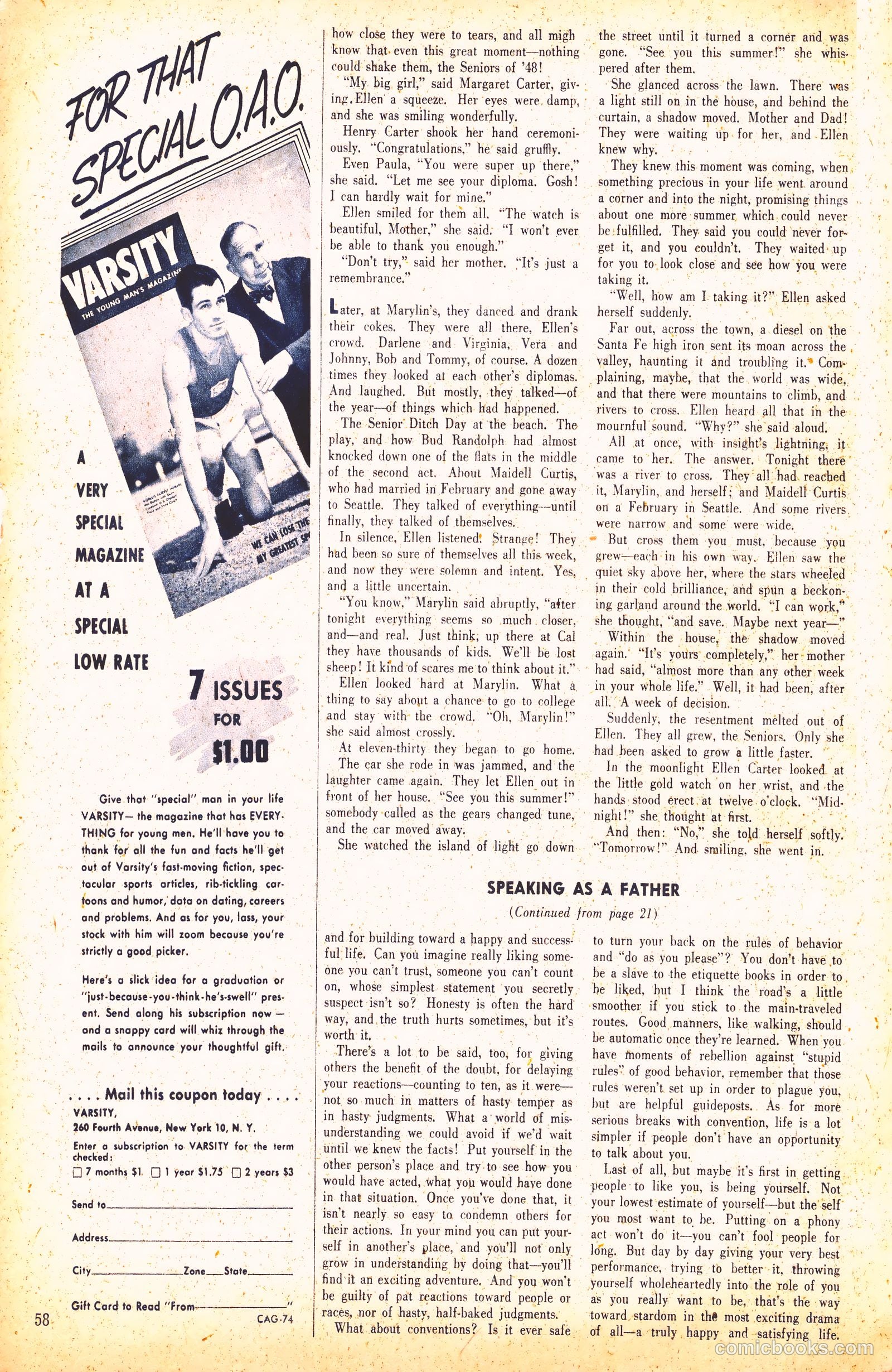 Calling All Girls #74 — page 58 of 76