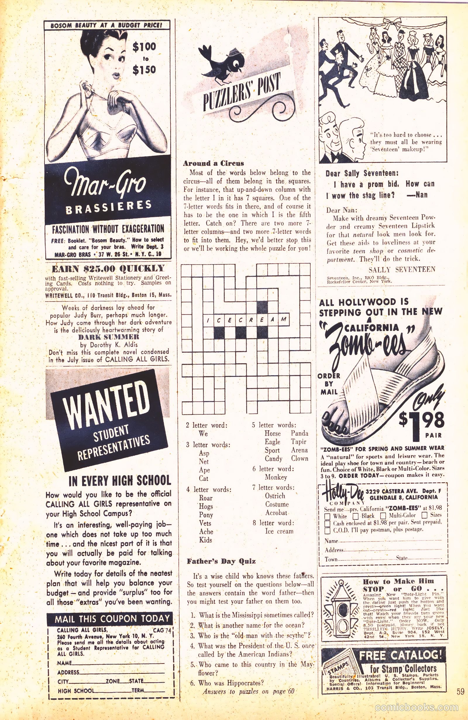 Calling All Girls #74 — page 59 of 76