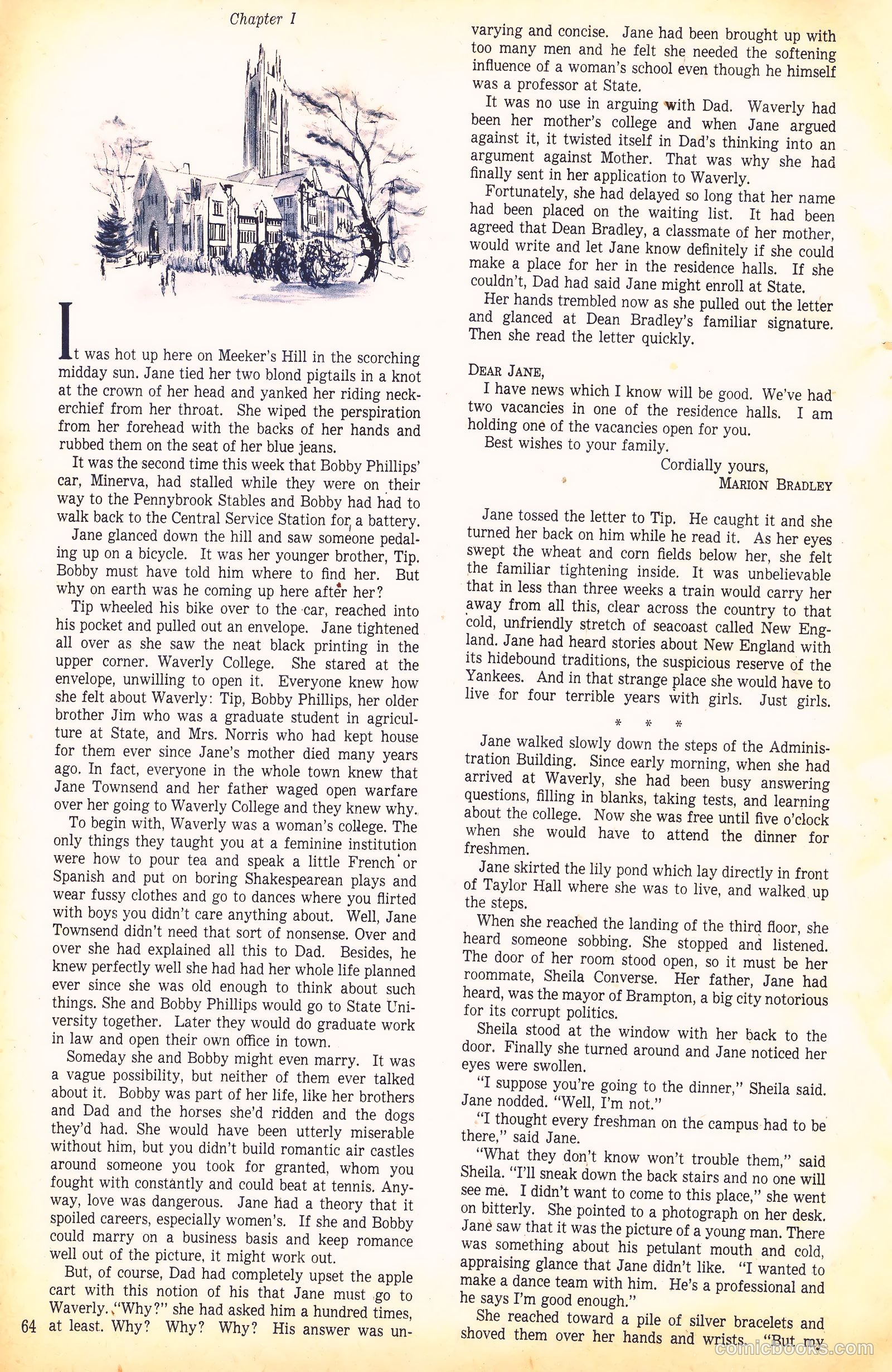 Calling All Girls #74 — page 64 of 76