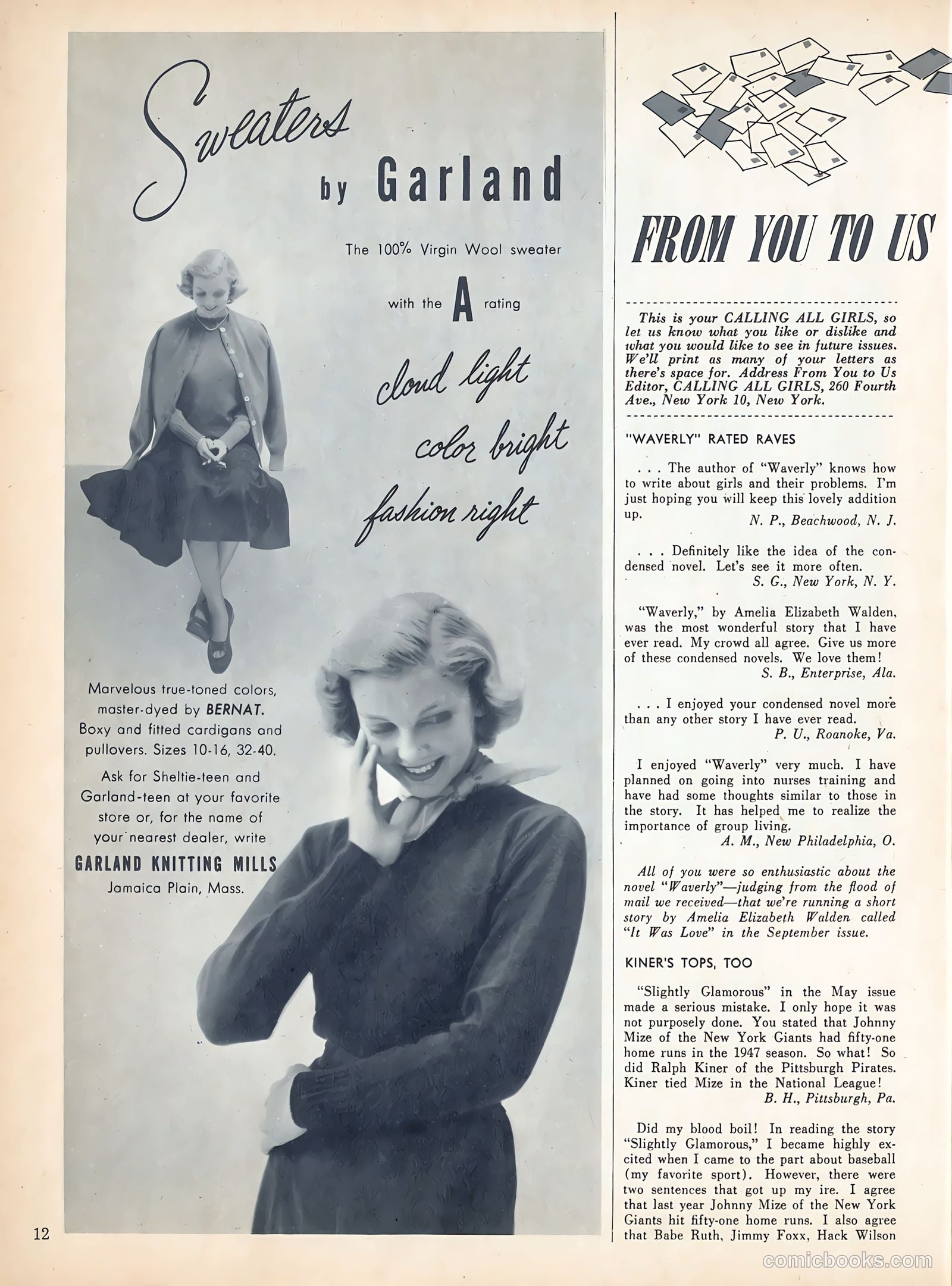 Calling All Girls #76 — page 12 of 102