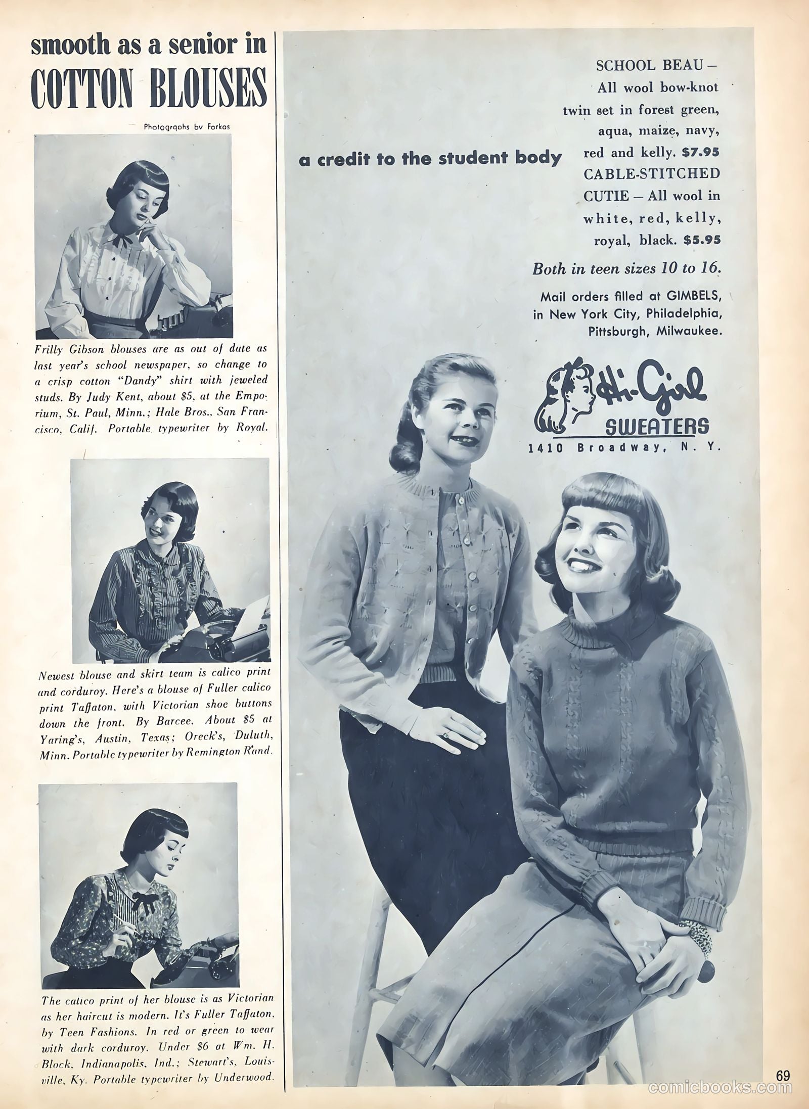 Calling All Girls #76 — page 70 of 102