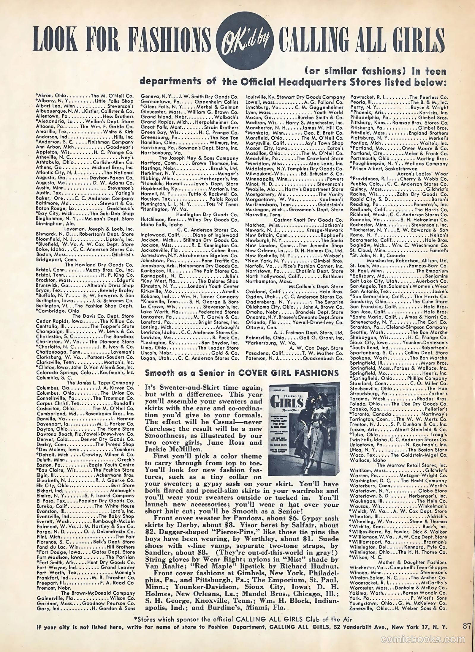 Calling All Girls #76 — page 89 of 102