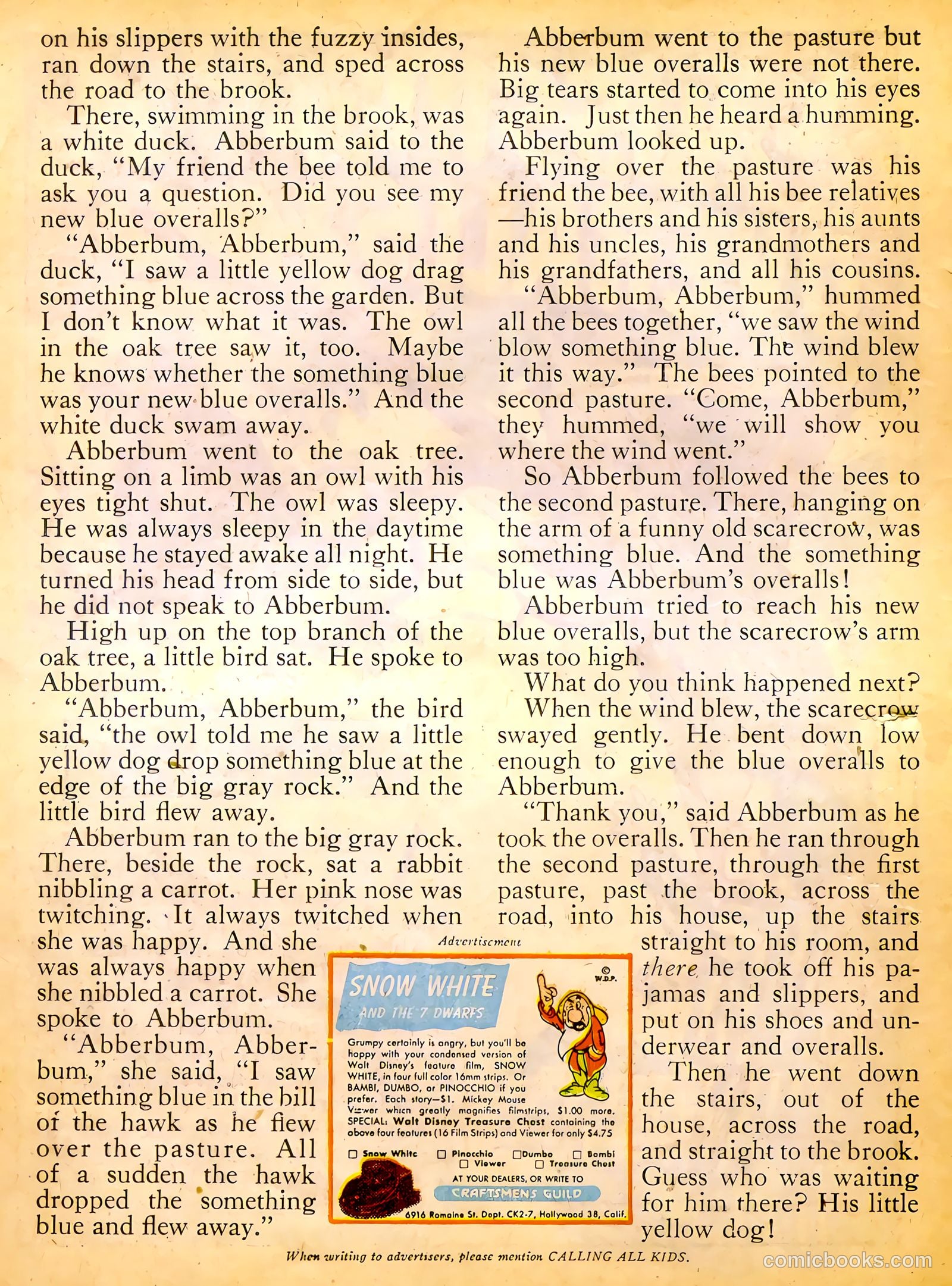 Calling All Kids #10 — page 22 of 36