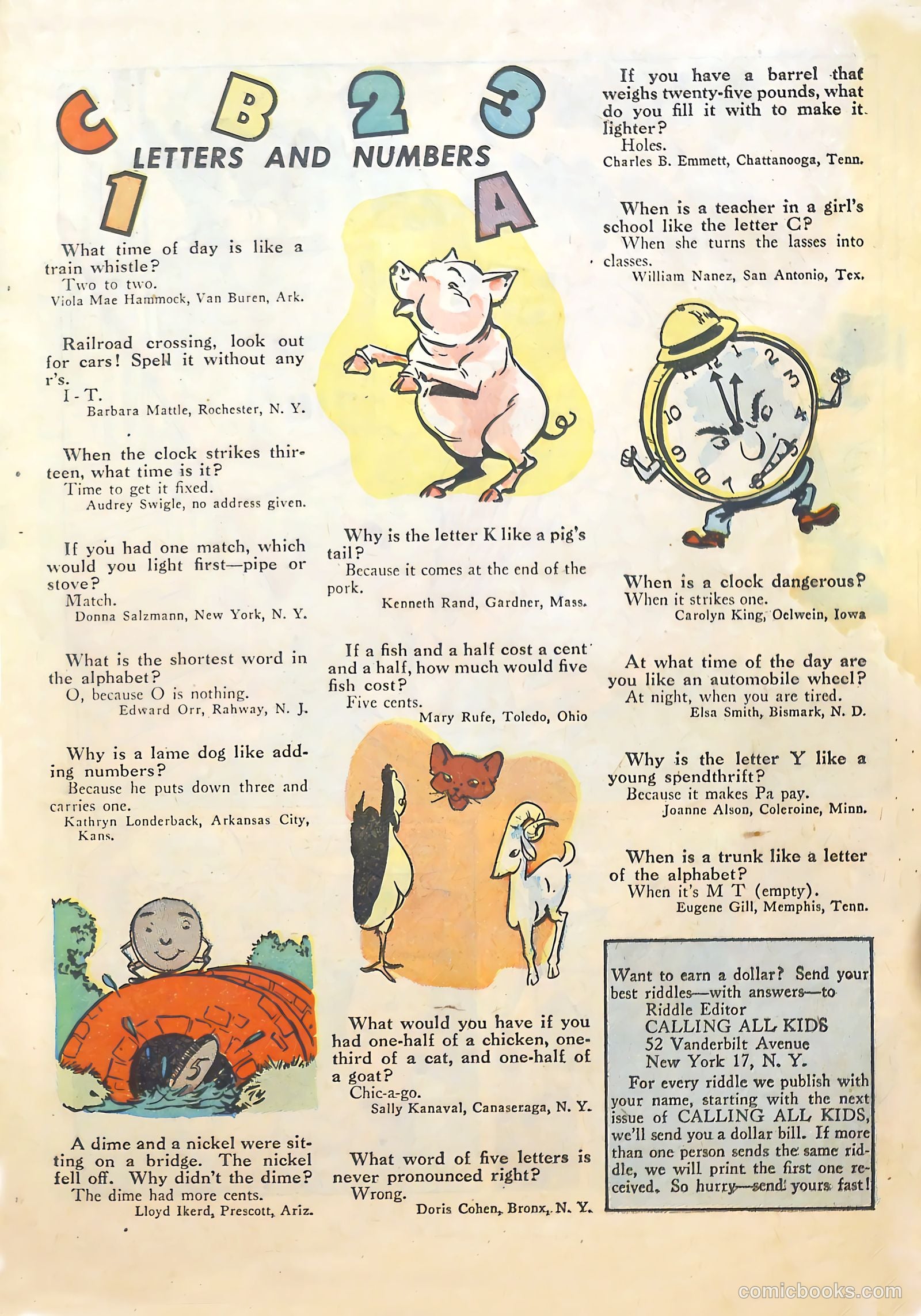 Calling All Kids #14 — page 21 of 36