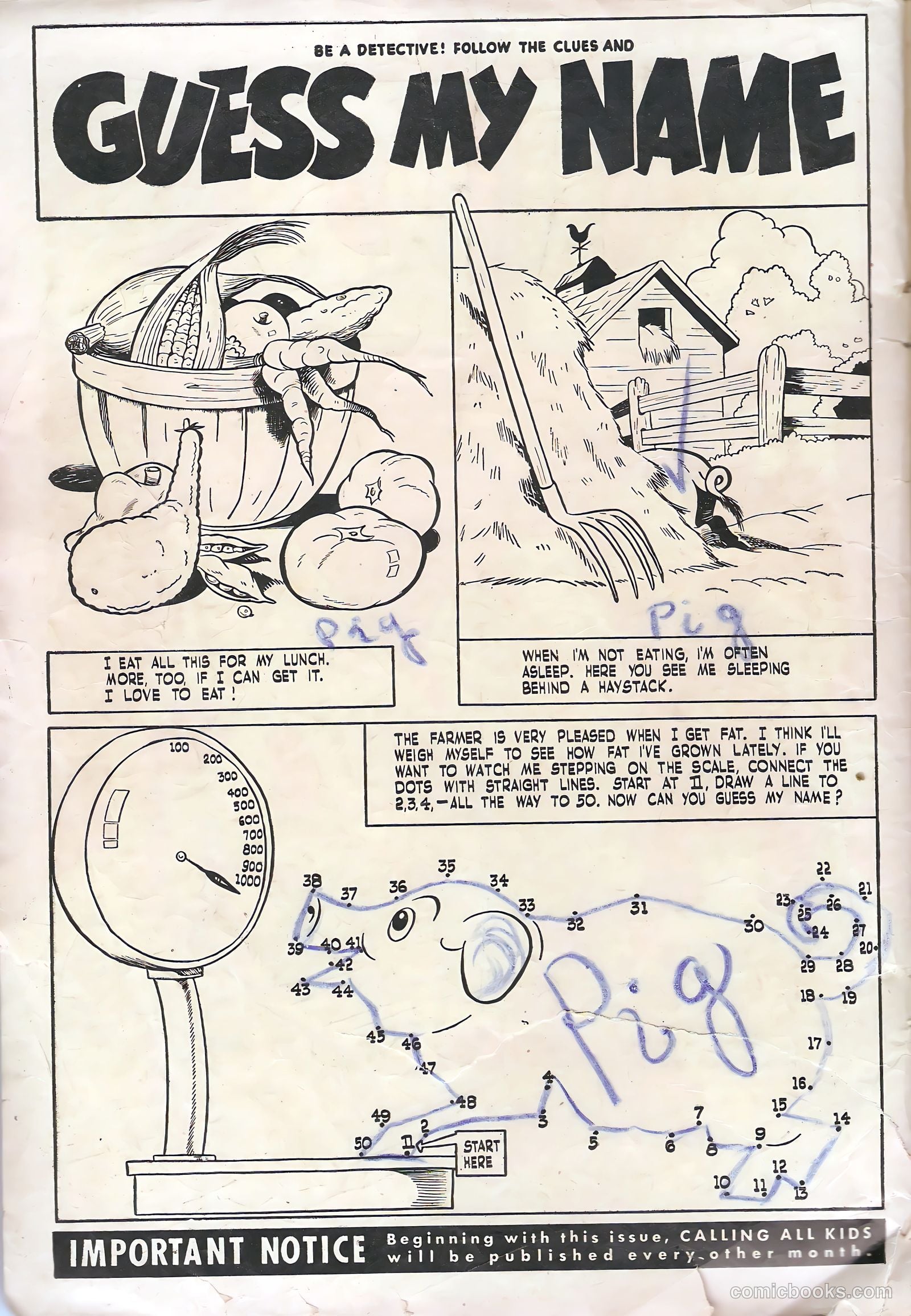 Calling All Kids #17 — page 2 of 36